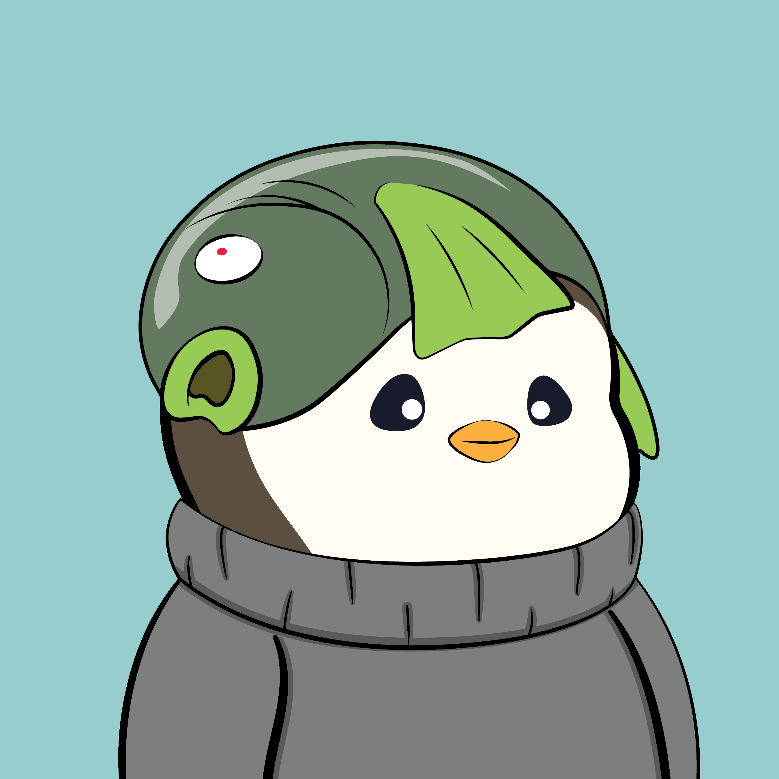 Pudgy Penguins - Pudgy Penguins - Pudgy Penguin #1158 - NFT # 1158