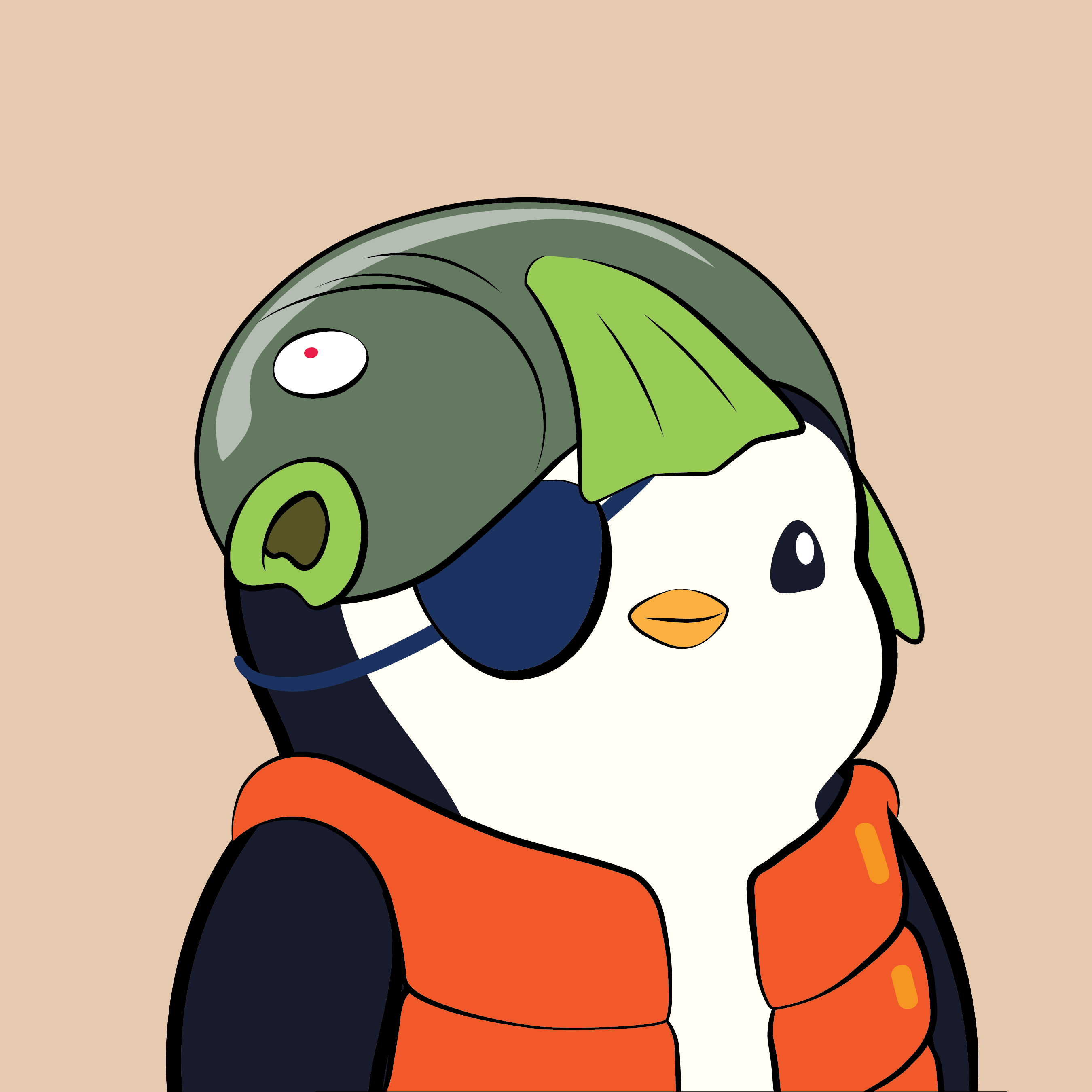 Pudgy Penguins - Pudgy Penguins - Pudgy Penguin #1182 - NFT # 1182