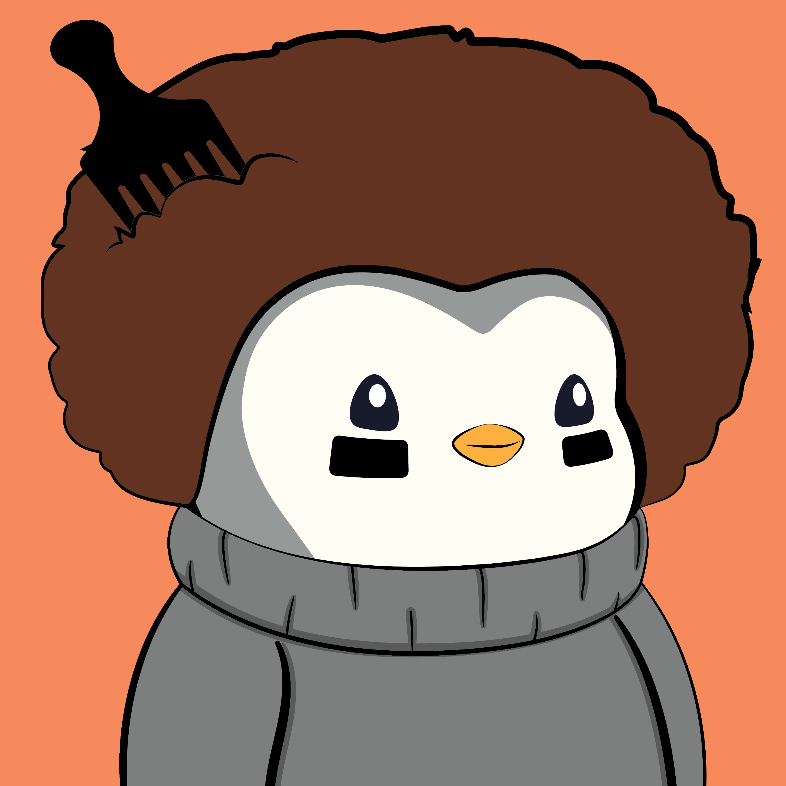 Pudgy Penguins - Pudgy Penguins - Pudgy Penguin #1185 - NFT # 1185