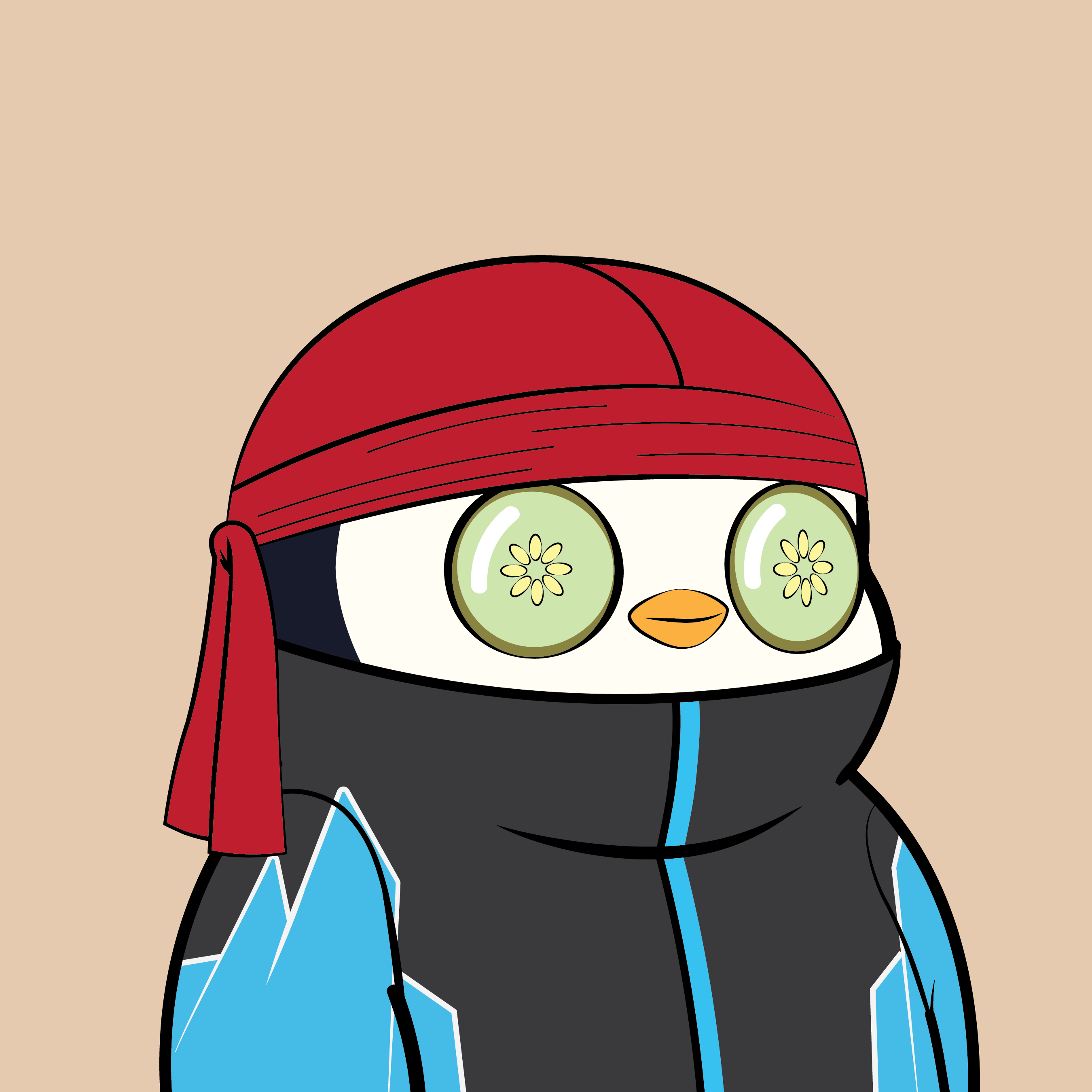 Pudgy Penguins - Pudgy Penguins - Pudgy Penguin #1197 - NFT # 1197