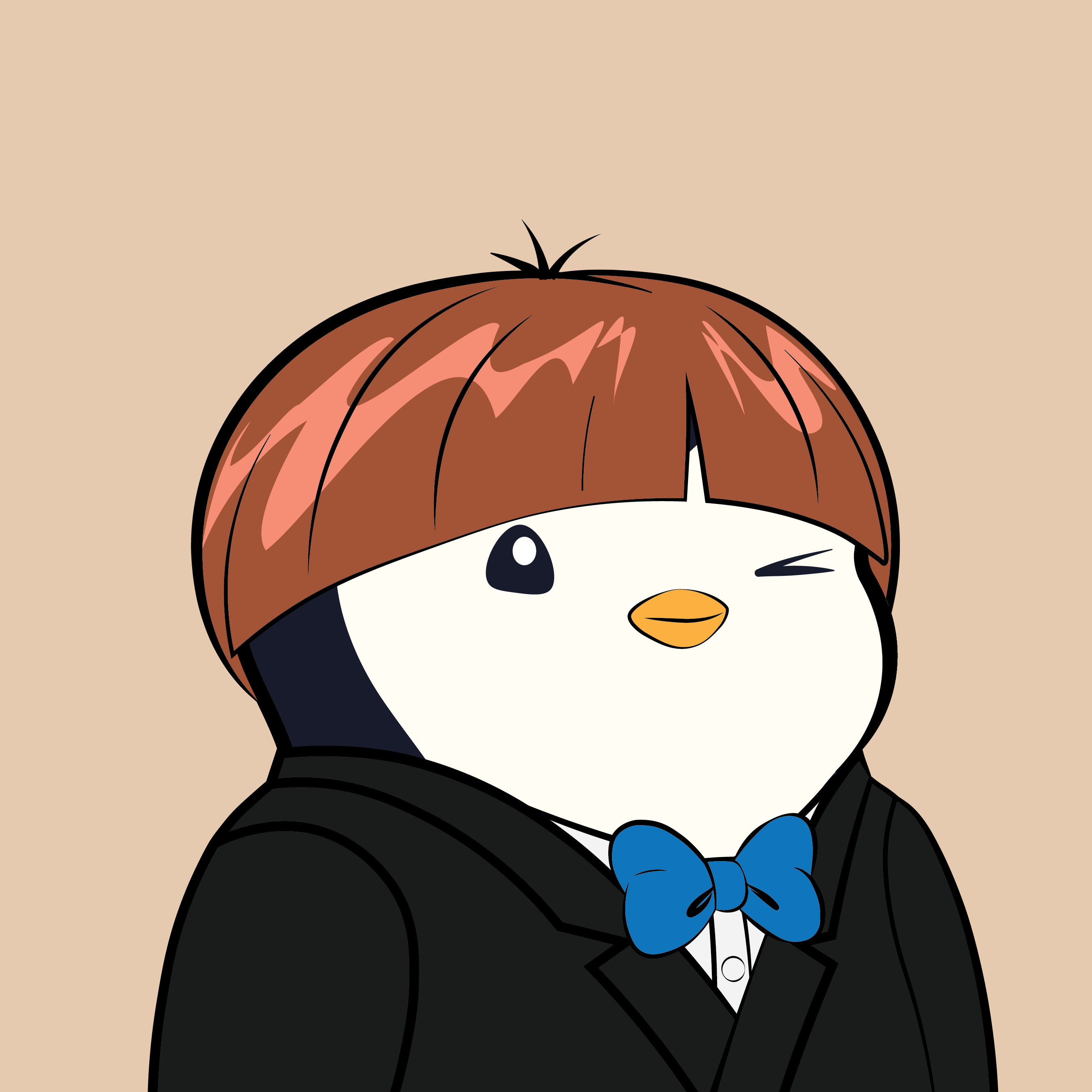 Pudgy Penguins - Pudgy Penguins - Pudgy Penguin #1208 - NFT # 1208