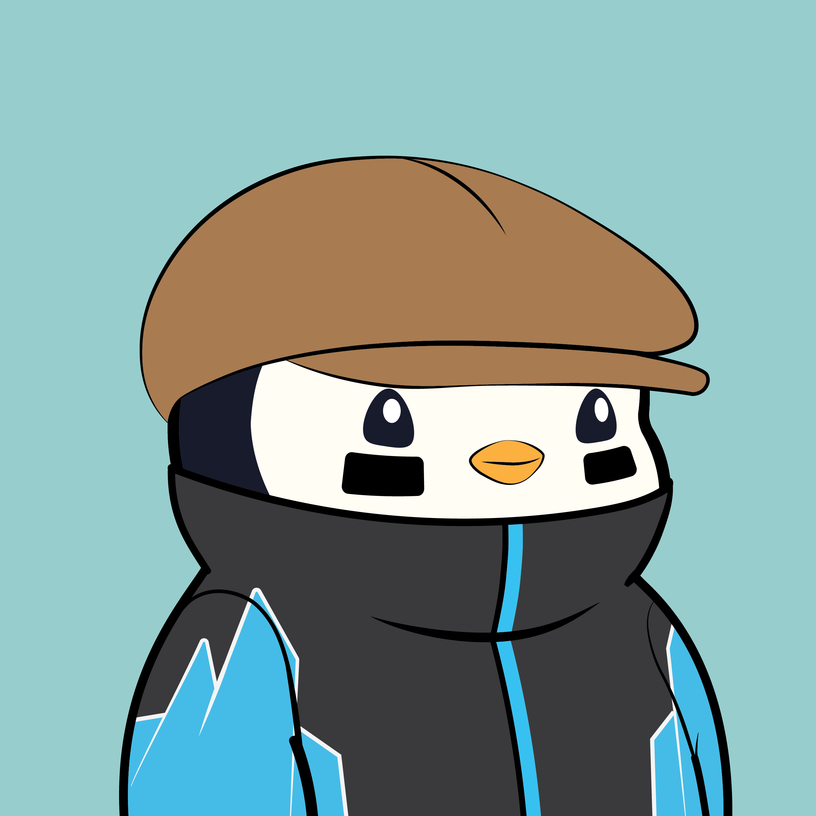 Pudgy Penguins - Pudgy Penguins - Pudgy Penguin #1296 - NFT # 1296