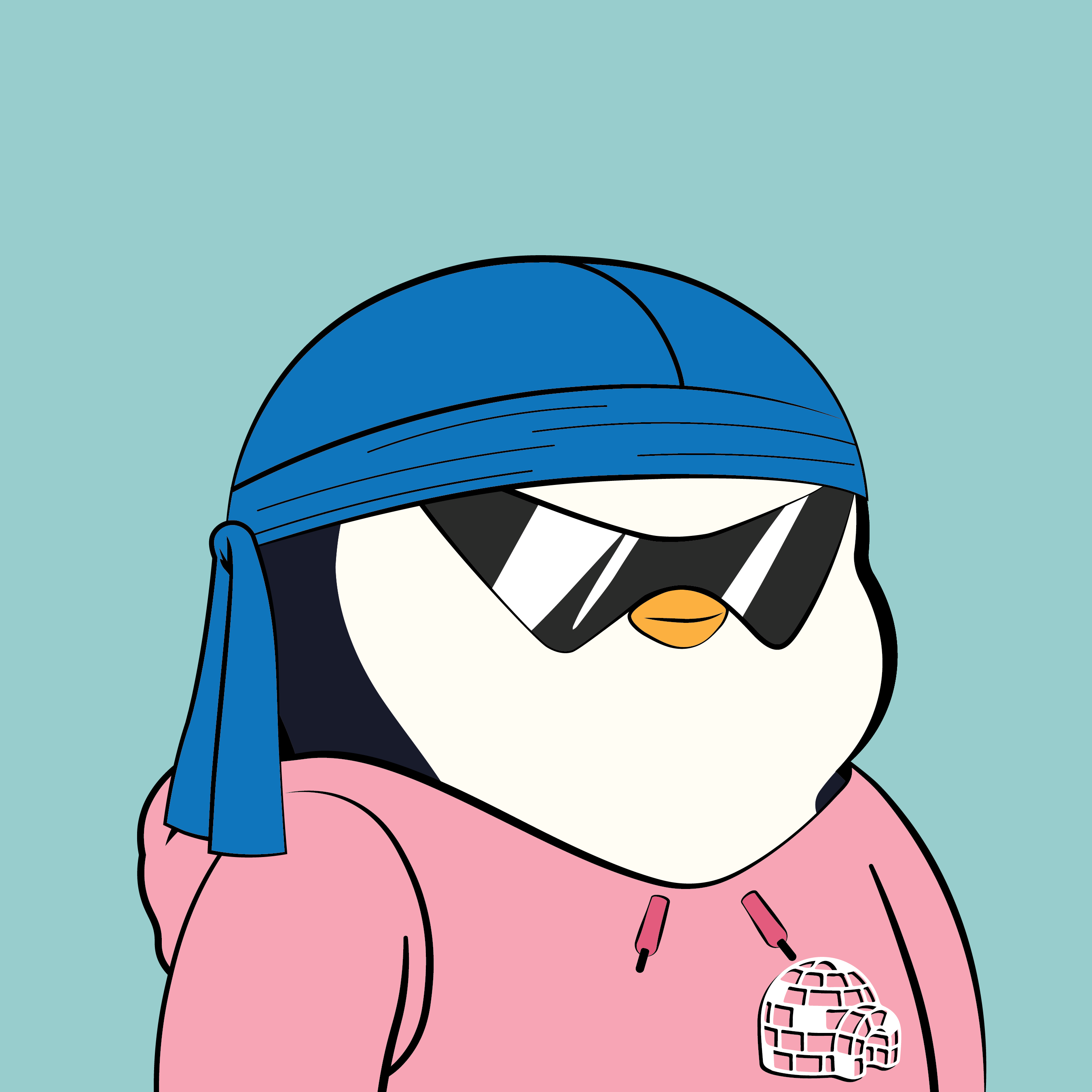 Pudgy Penguins - Pudgy Penguins - Pudgy Penguin #1376 - NFT # 1376