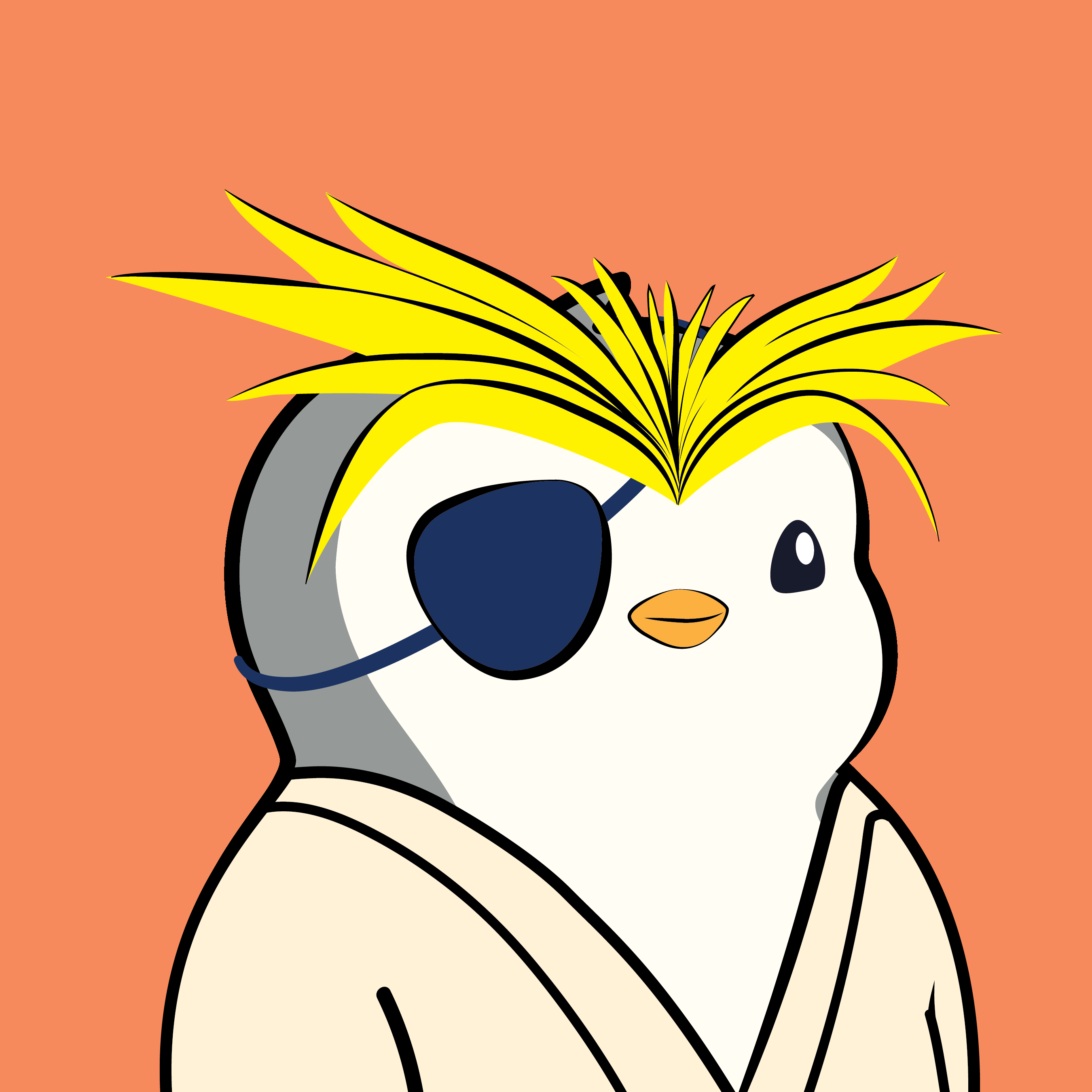 Pudgy Penguins - Pudgy Penguins - Pudgy Penguin #1443 - NFT # 1443