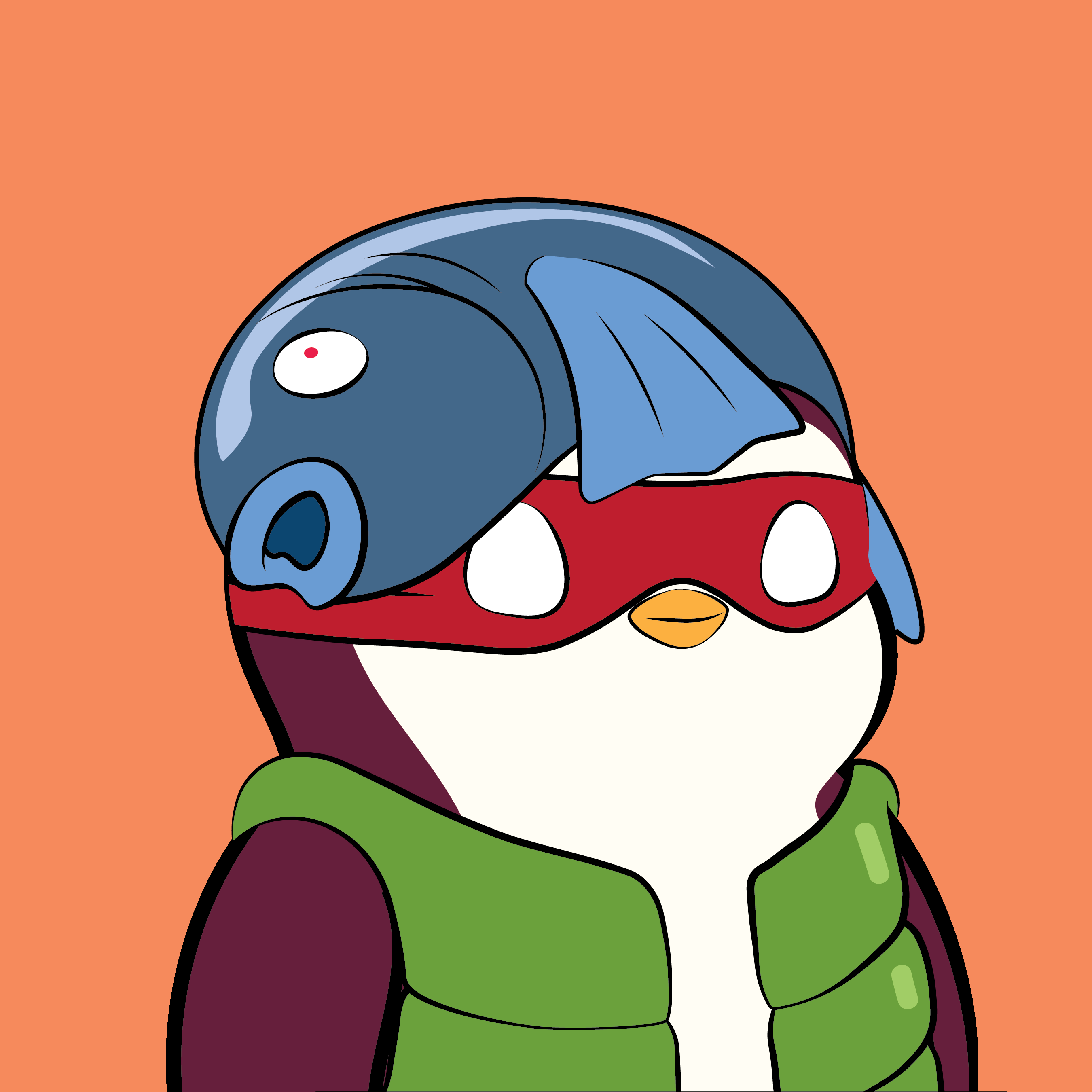 Pudgy Penguins - Pudgy Penguins - Pudgy Penguin #1445 - NFT # 1445