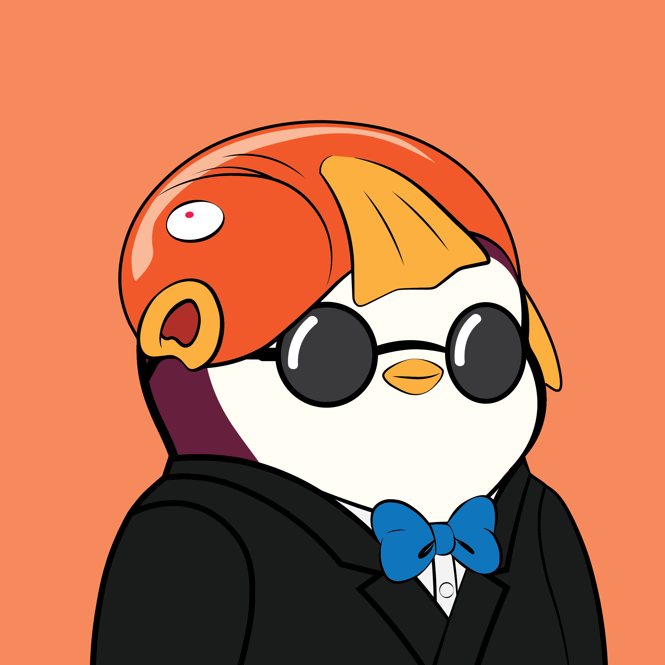 Pudgy Penguins - Pudgy Penguins - Pudgy Penguin #1566 - NFT # 1566