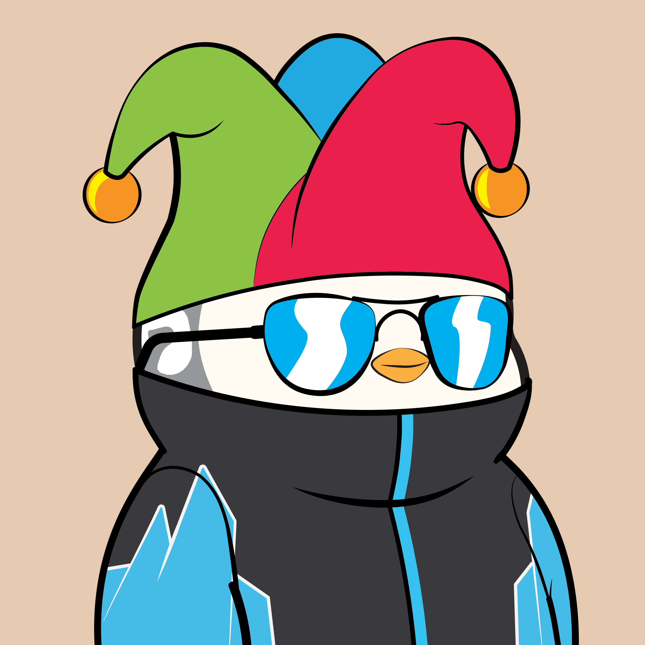 Pudgy Penguins - Pudgy Penguins - Pudgy Penguin #1580 - NFT # 1580