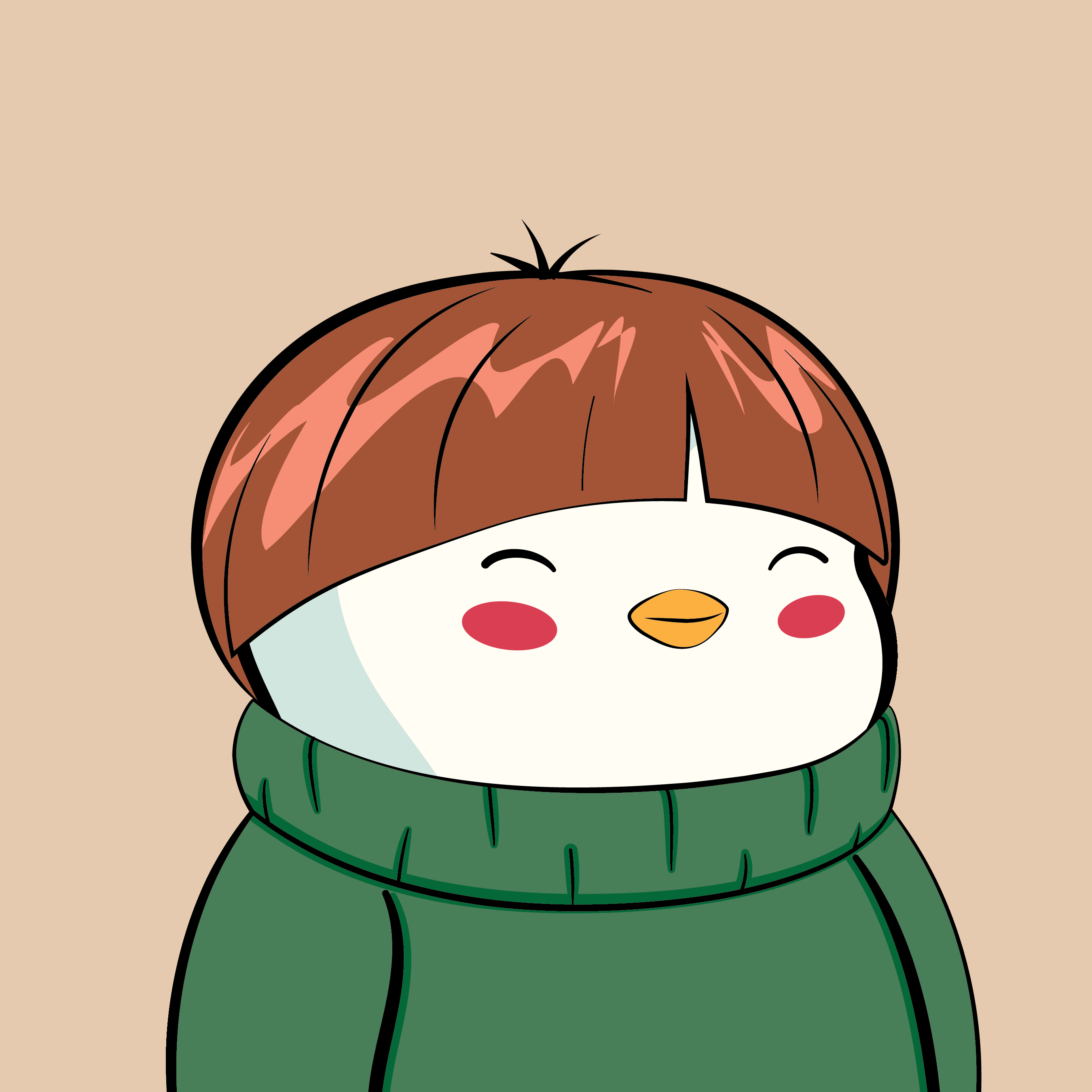 Pudgy Penguins - Pudgy Penguins - Pudgy Penguin #1736 - NFT # 1736