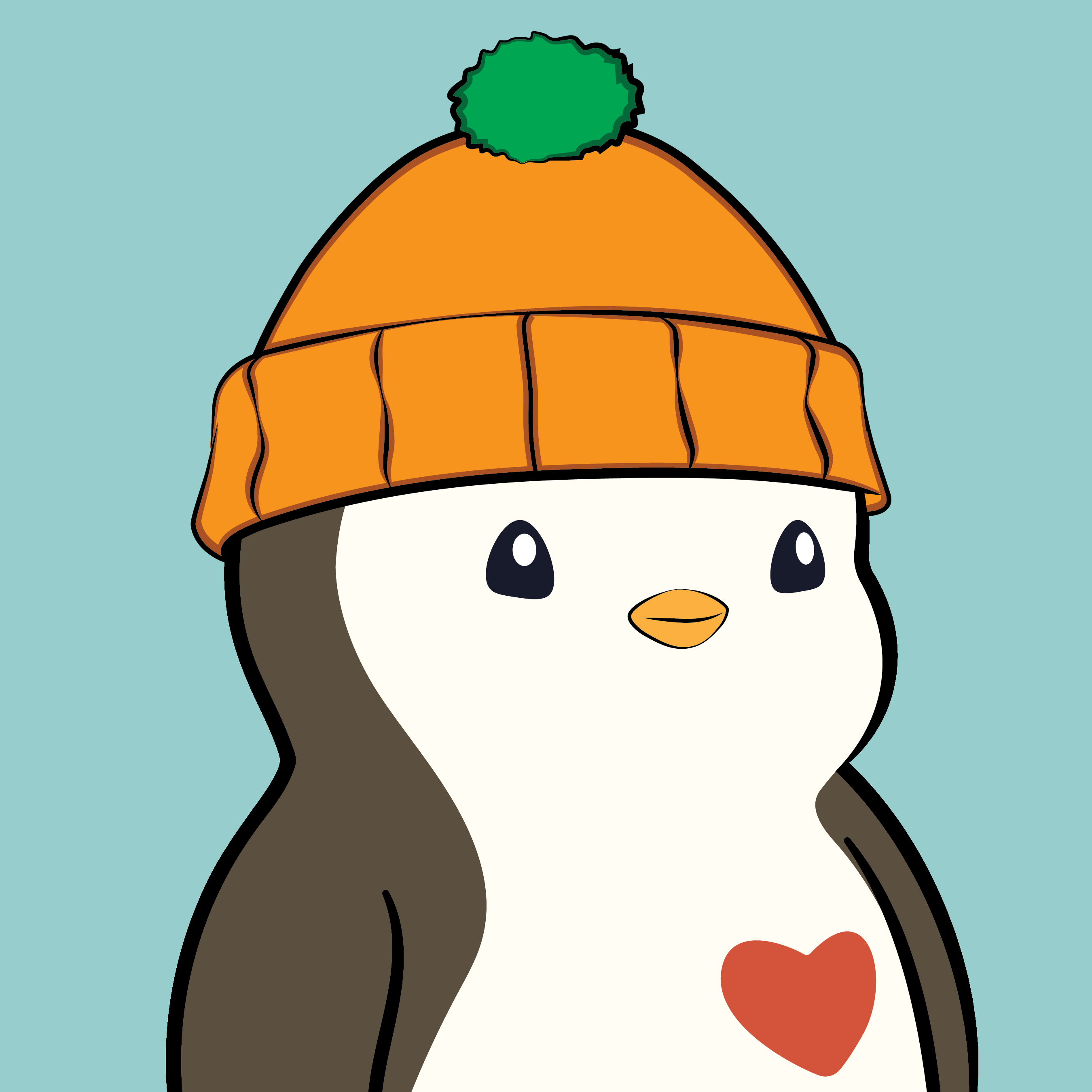 Pudgy Penguins - Pudgy Penguins - Pudgy Penguin #1808 - NFT # 1808