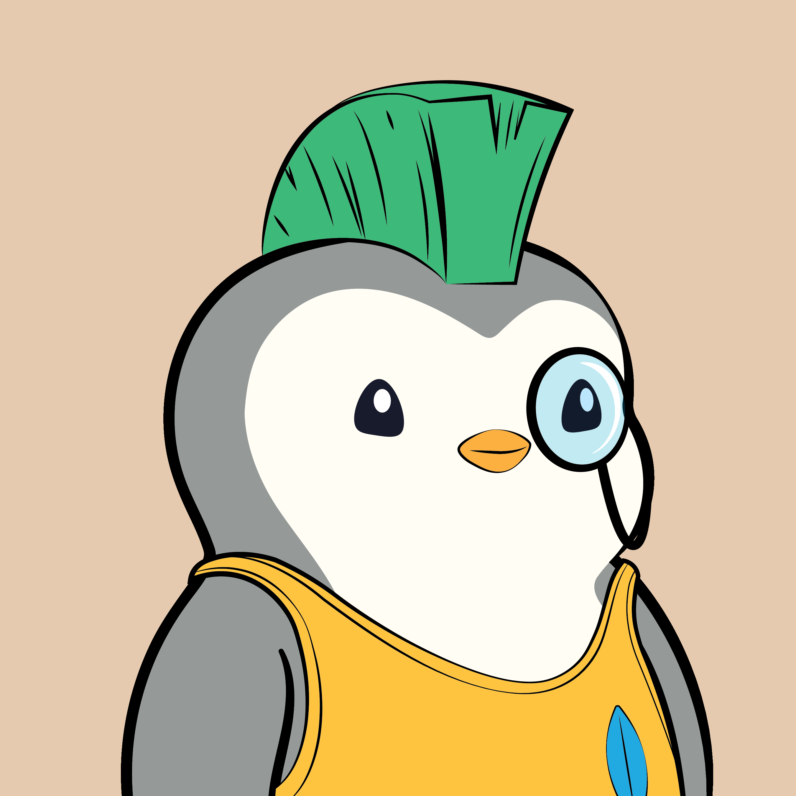 Pudgy Penguins - Pudgy Penguins - Pudgy Penguin #1834 - NFT # 1834