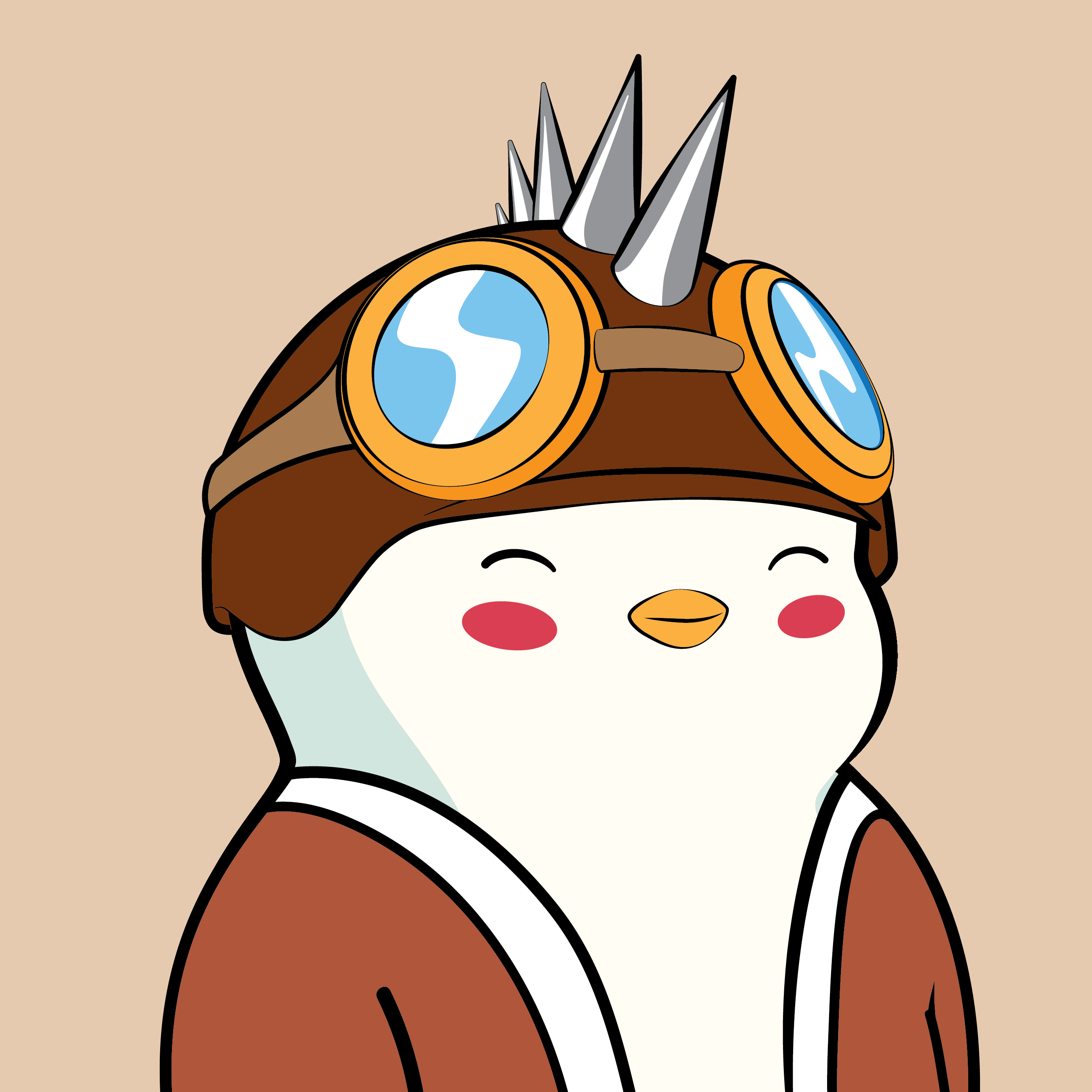 Pudgy Penguins - Pudgy Penguins - Pudgy Penguin #1860 - NFT # 1860