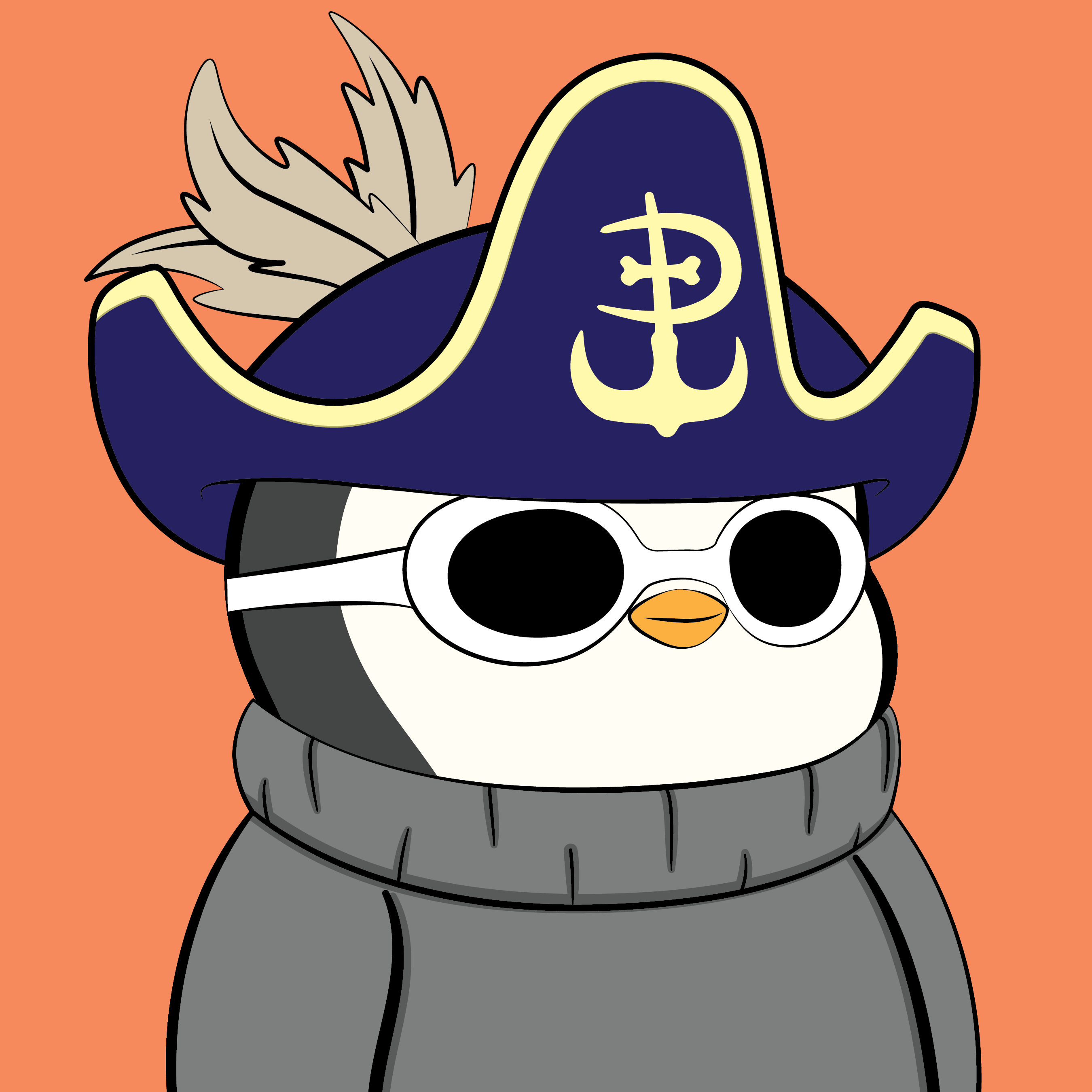 Pudgy Penguins - Pudgy Penguins - Pudgy Penguin #195 - NFT # 195