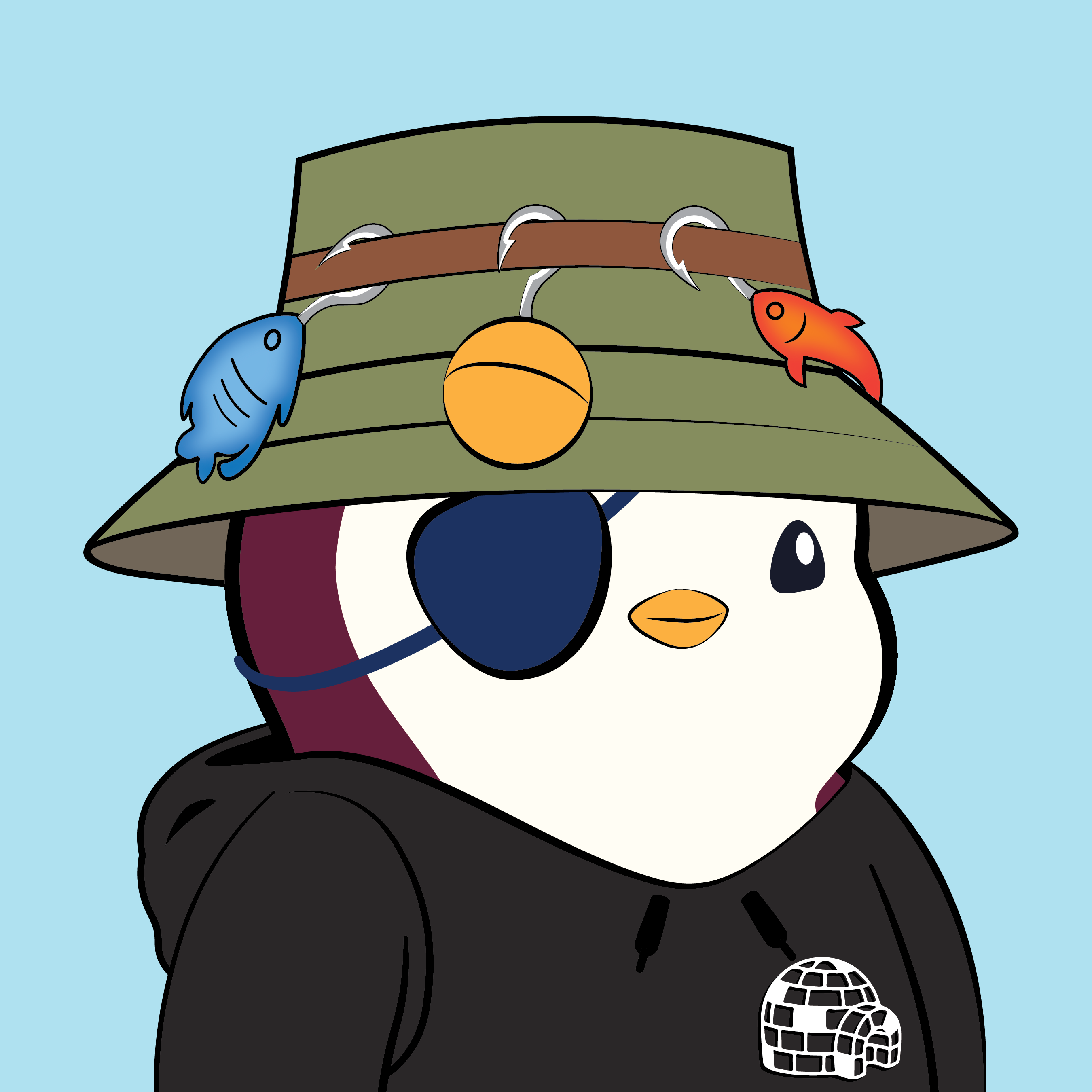 Pudgy Penguins - Pudgy Penguins - Pudgy Penguin #1966 - NFT # 1966