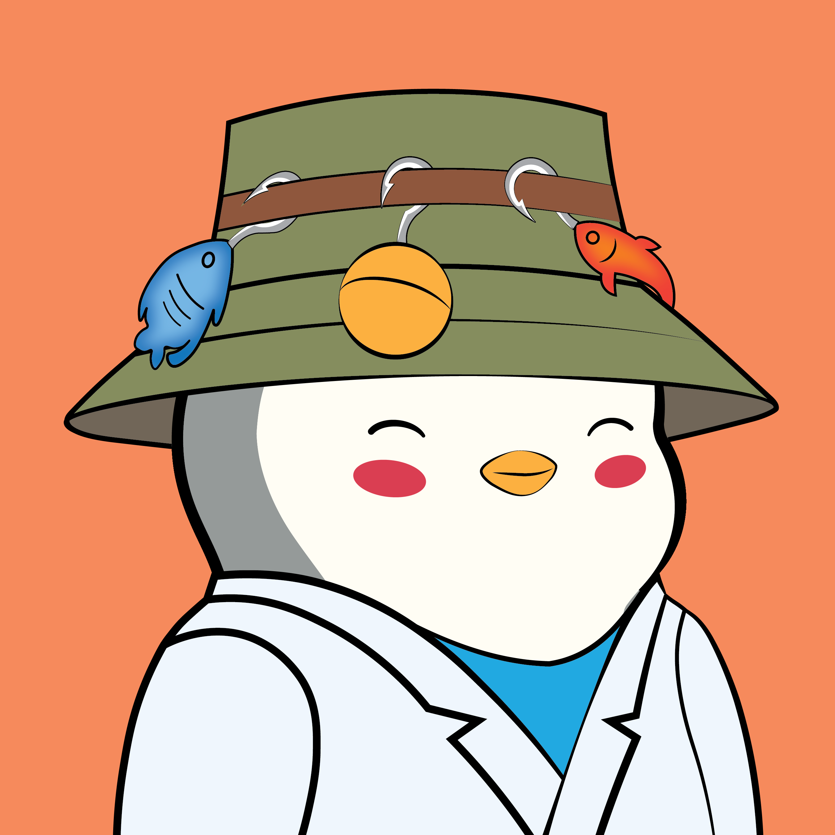 Pudgy Penguins - Pudgy Penguins - Pudgy Penguin #1987 - NFT # 1987