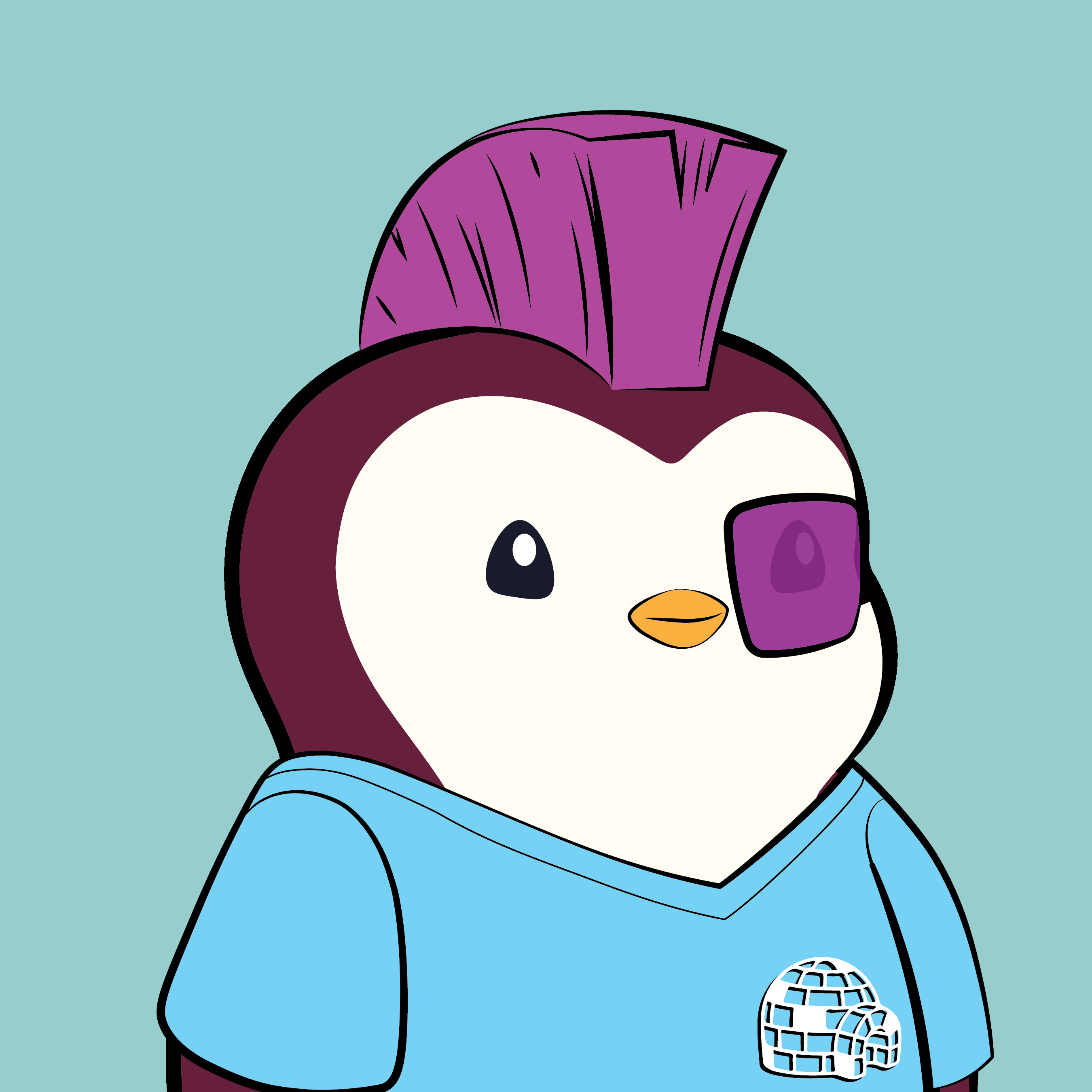 Pudgy Penguins - Pudgy Penguins - Pudgy Penguin #2068 - NFT # 2068