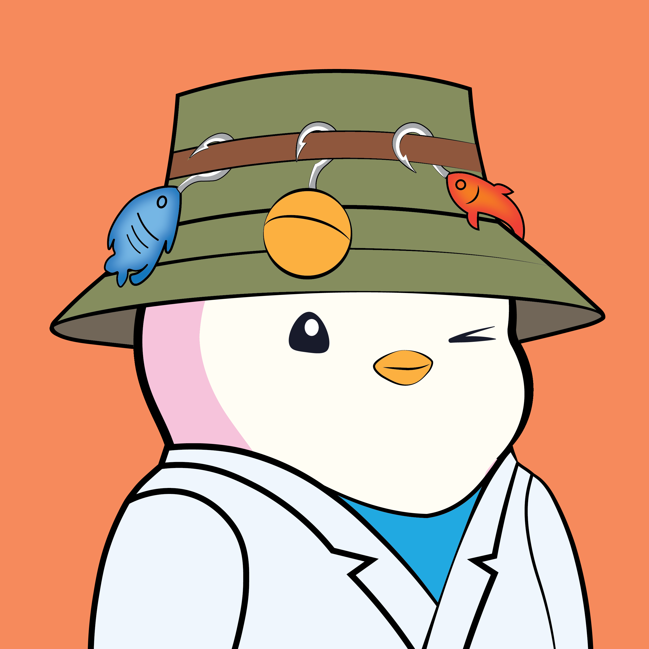 Pudgy Penguins - Pudgy Penguins - Pudgy Penguin #2155 - NFT # 2155