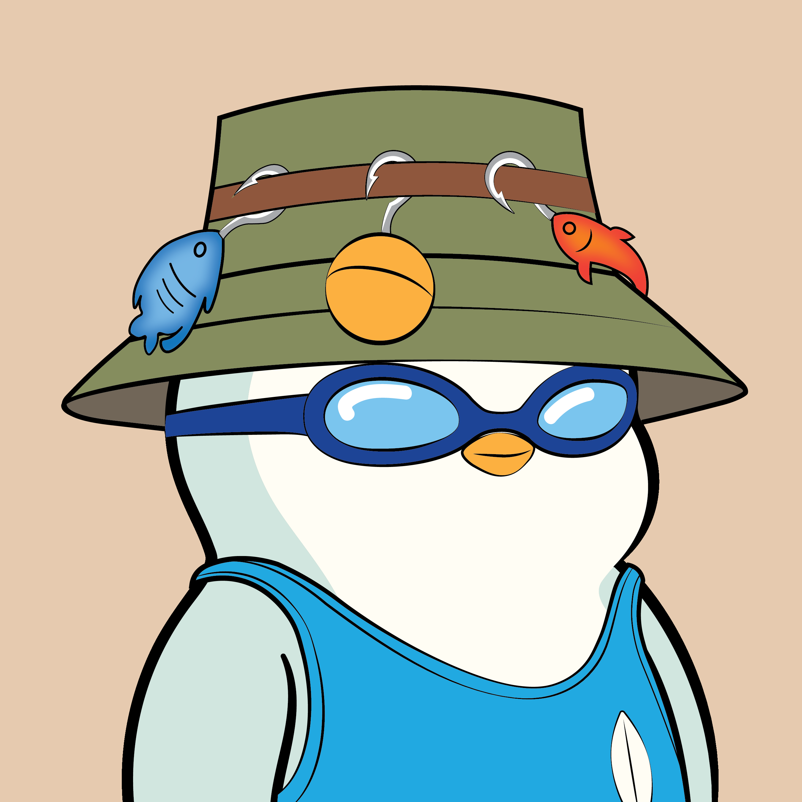 Pudgy Penguins - Pudgy Penguins - Pudgy Penguin #2160 - NFT # 2160