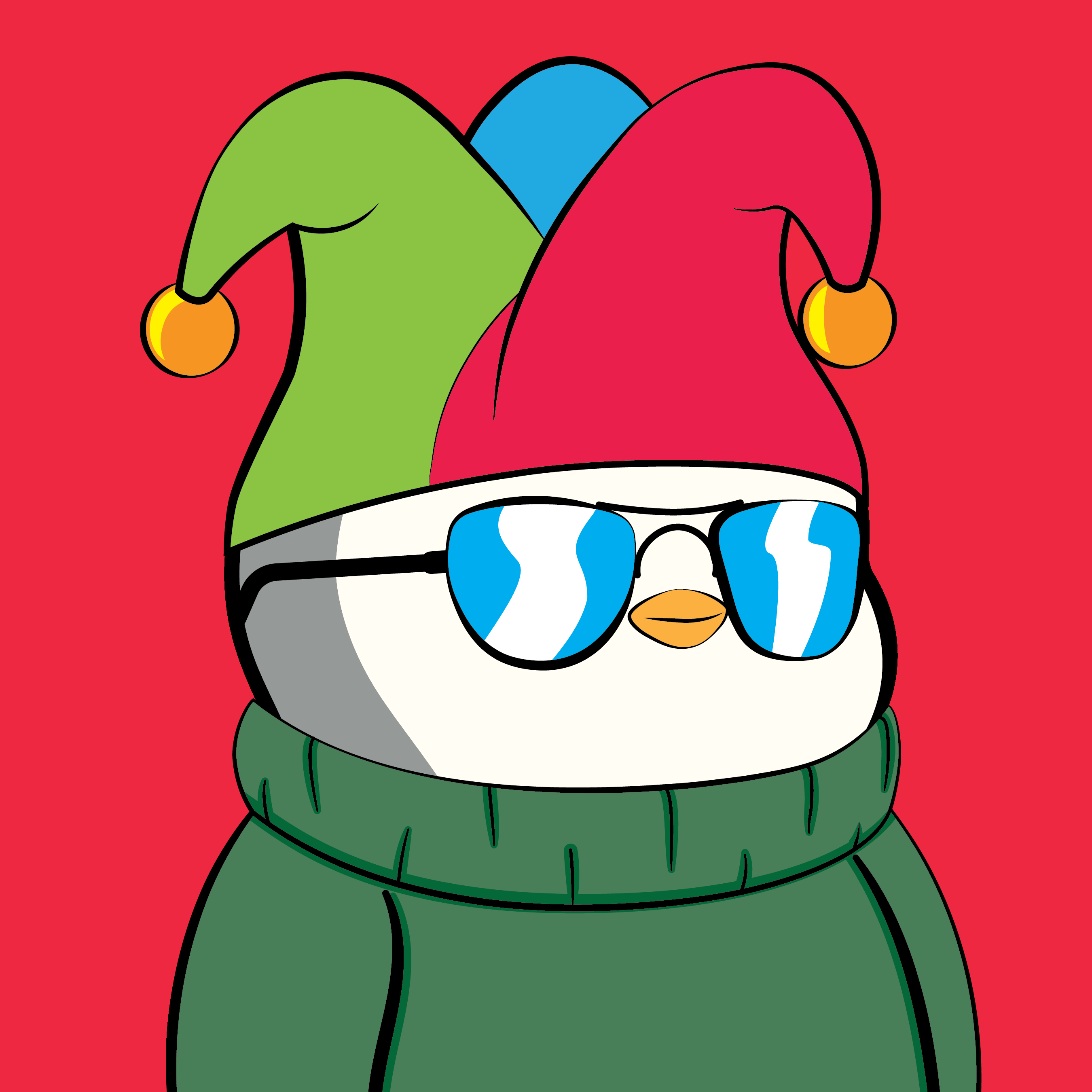 Pudgy Penguins - Pudgy Penguins - Pudgy Penguin #2195 - NFT # 2195