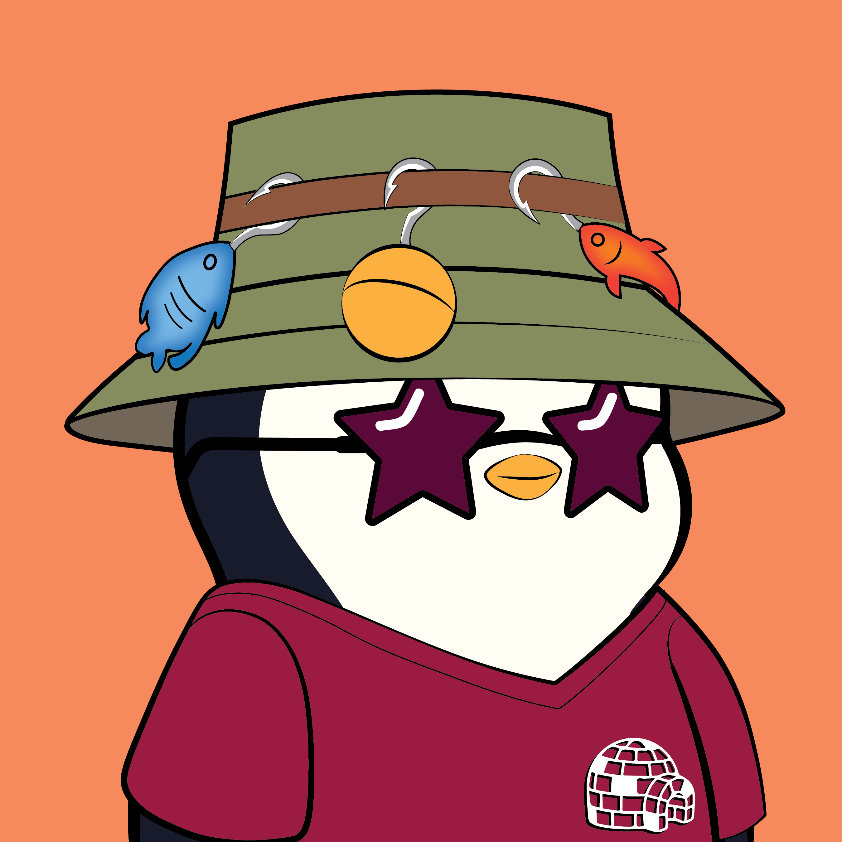 Pudgy Penguins - Pudgy Penguins - Pudgy Penguin #2198 - NFT # 2198