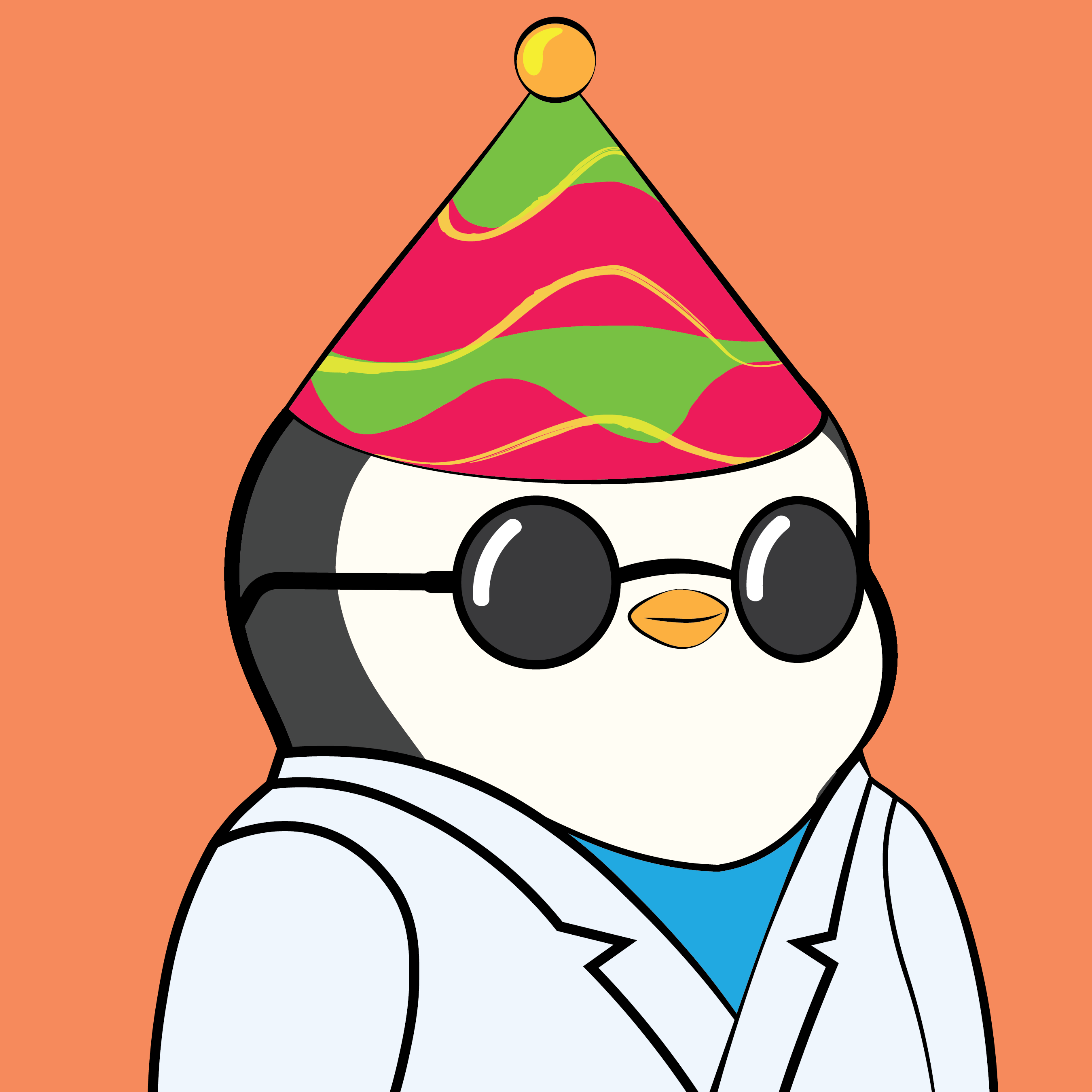 Pudgy Penguins - Pudgy Penguins - Pudgy Penguin #2483 - NFT # 2483