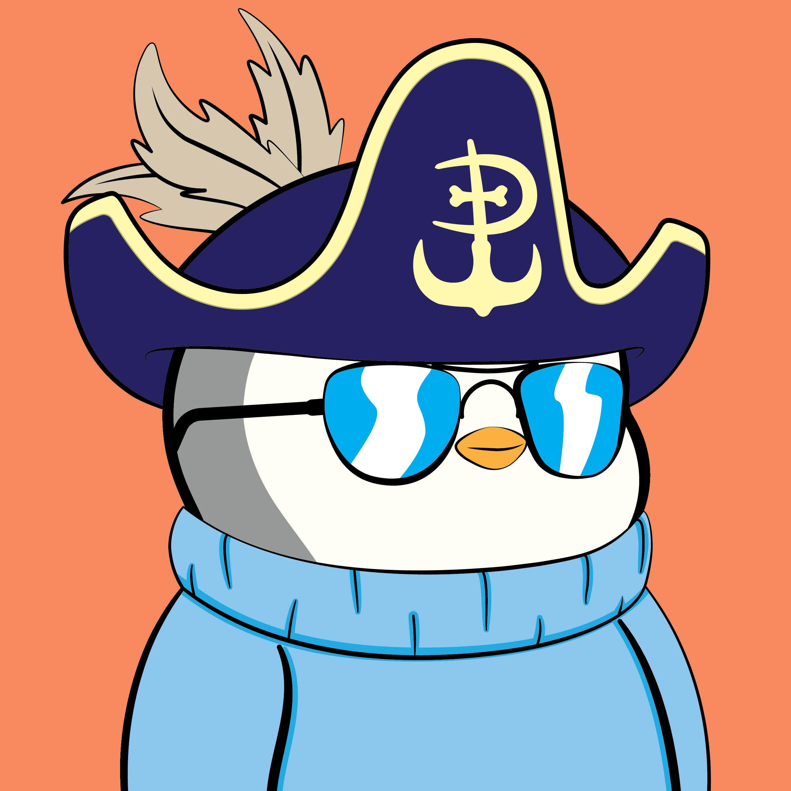 Pudgy Penguins - Pudgy Penguins - Pudgy Penguin #2491 - NFT # 2491