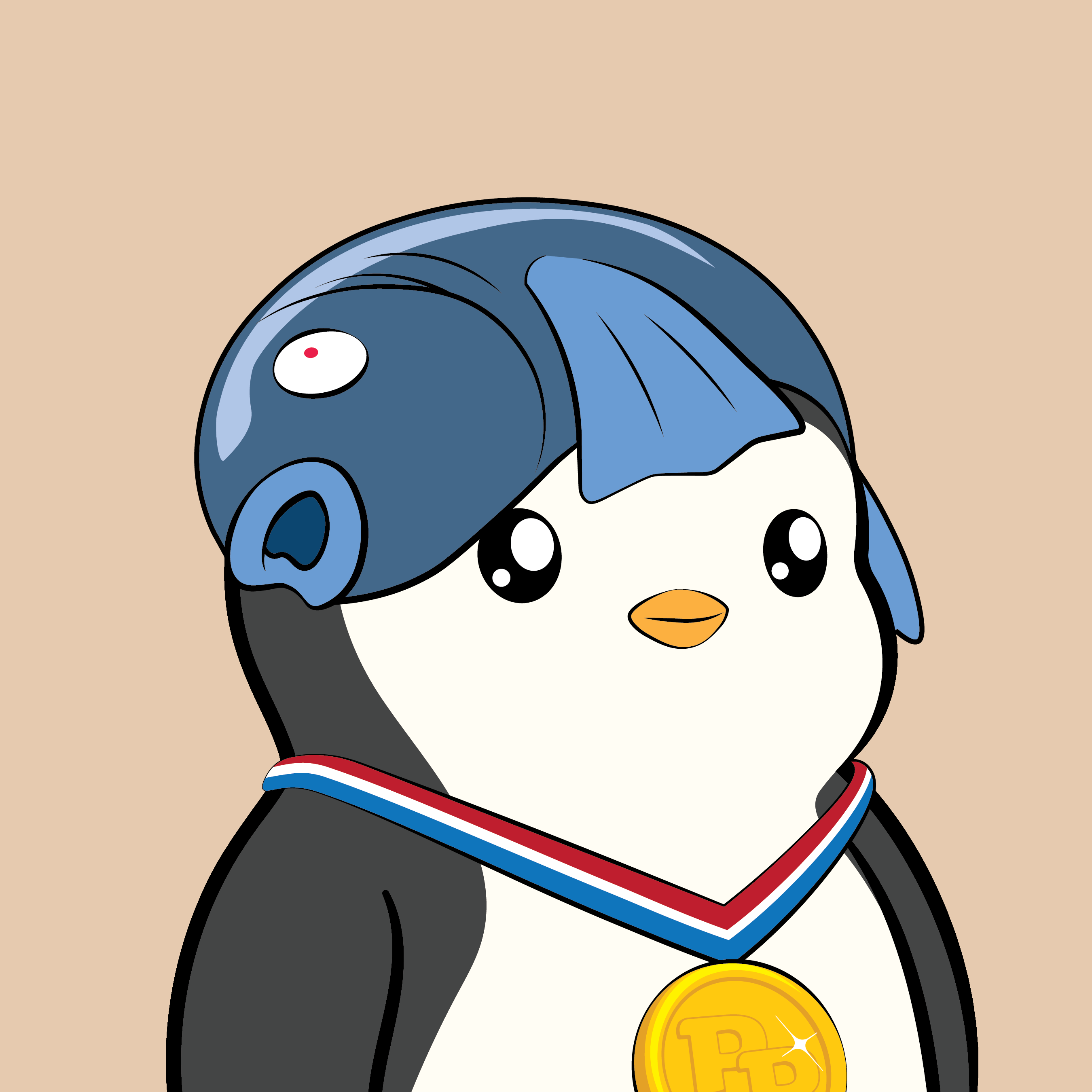 Pudgy Penguins - Pudgy Penguins - Pudgy Penguin #2744 - NFT # 2744