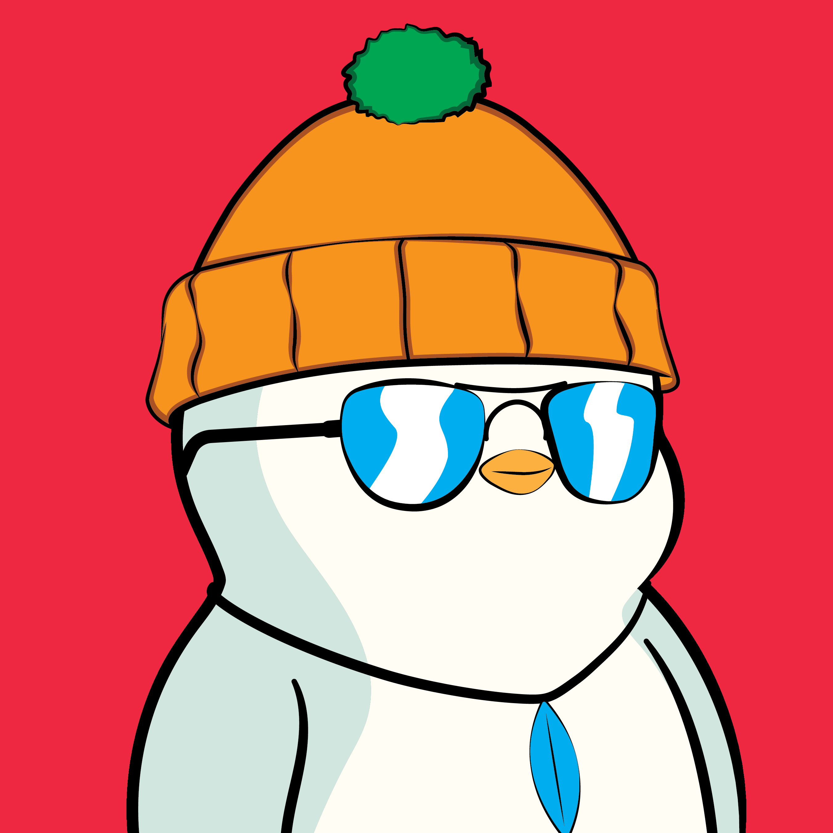 Pudgy Penguins - Pudgy Penguins - Pudgy Penguin #2883 - NFT # 2883