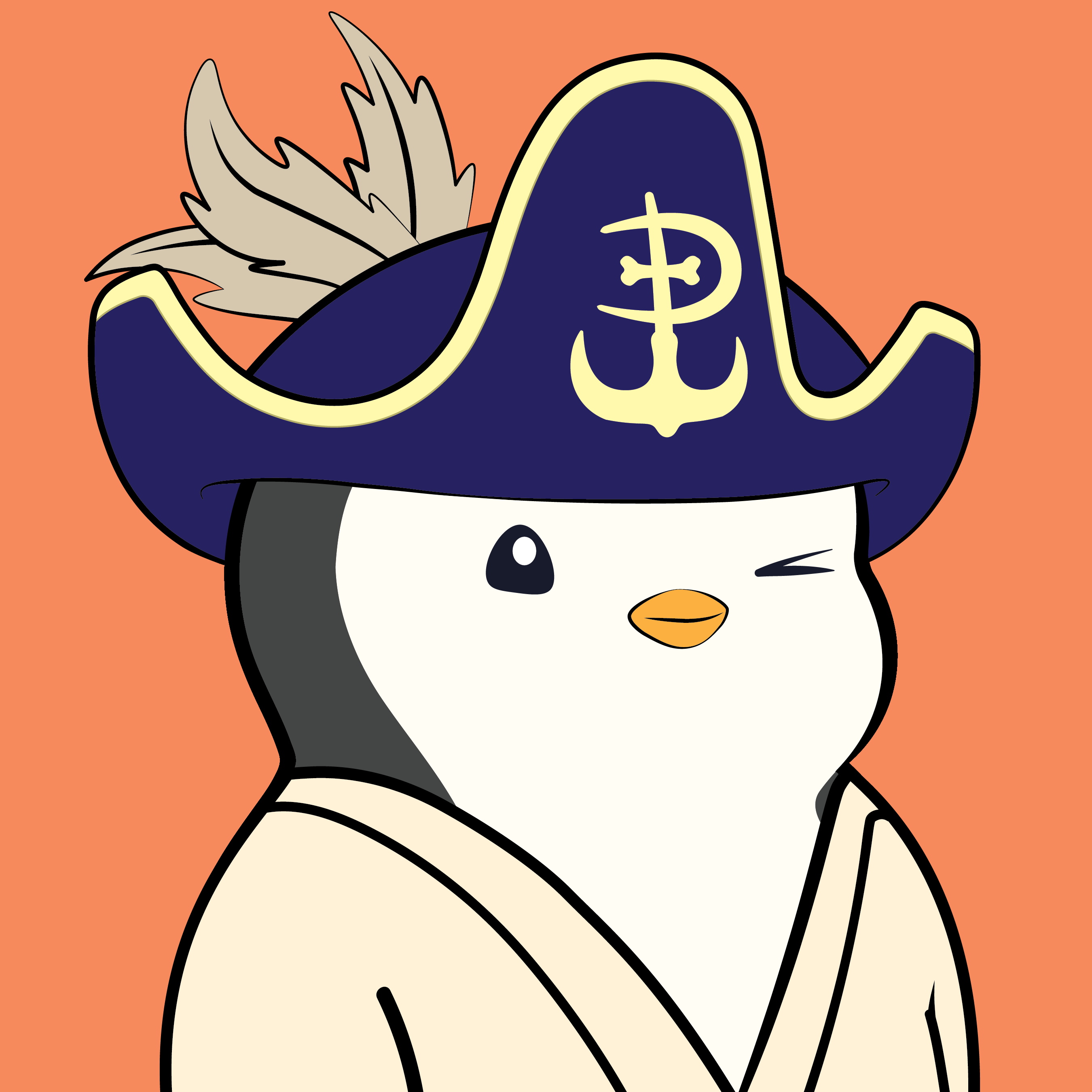 Pudgy Penguins - Pudgy Penguins - Pudgy Penguin #2929 - NFT # 2929