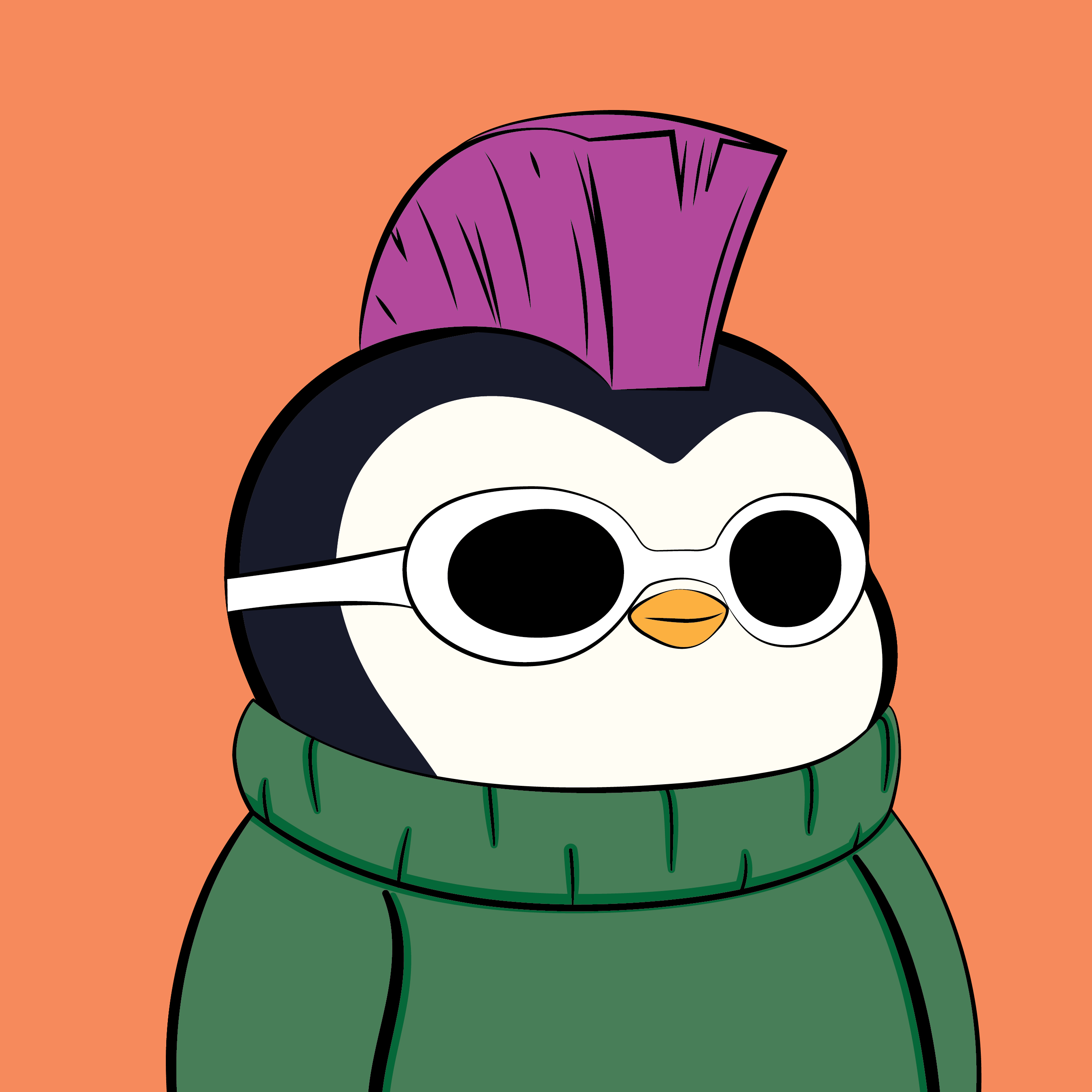 Pudgy Penguins - Pudgy Penguins - Pudgy Penguin #3152 - NFT # 3152