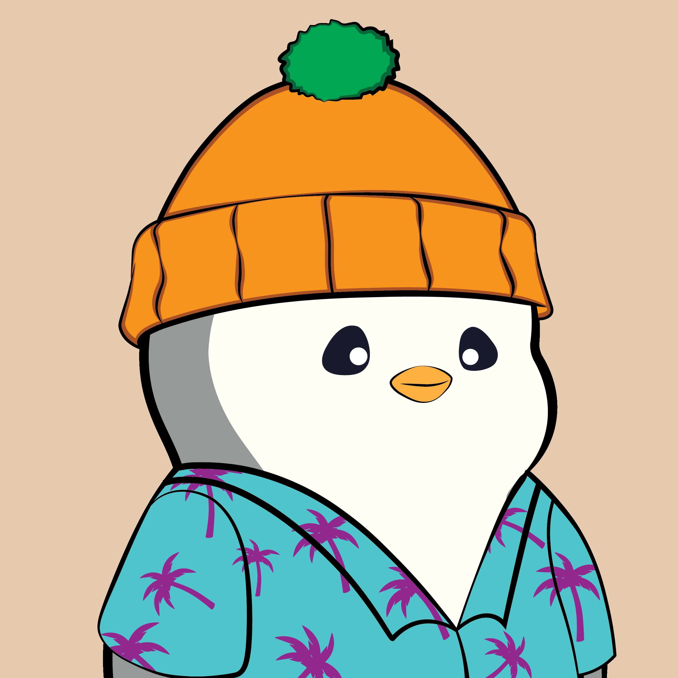 Pudgy Penguins - Pudgy Penguins - Pudgy Penguin #3205 - NFT # 3205