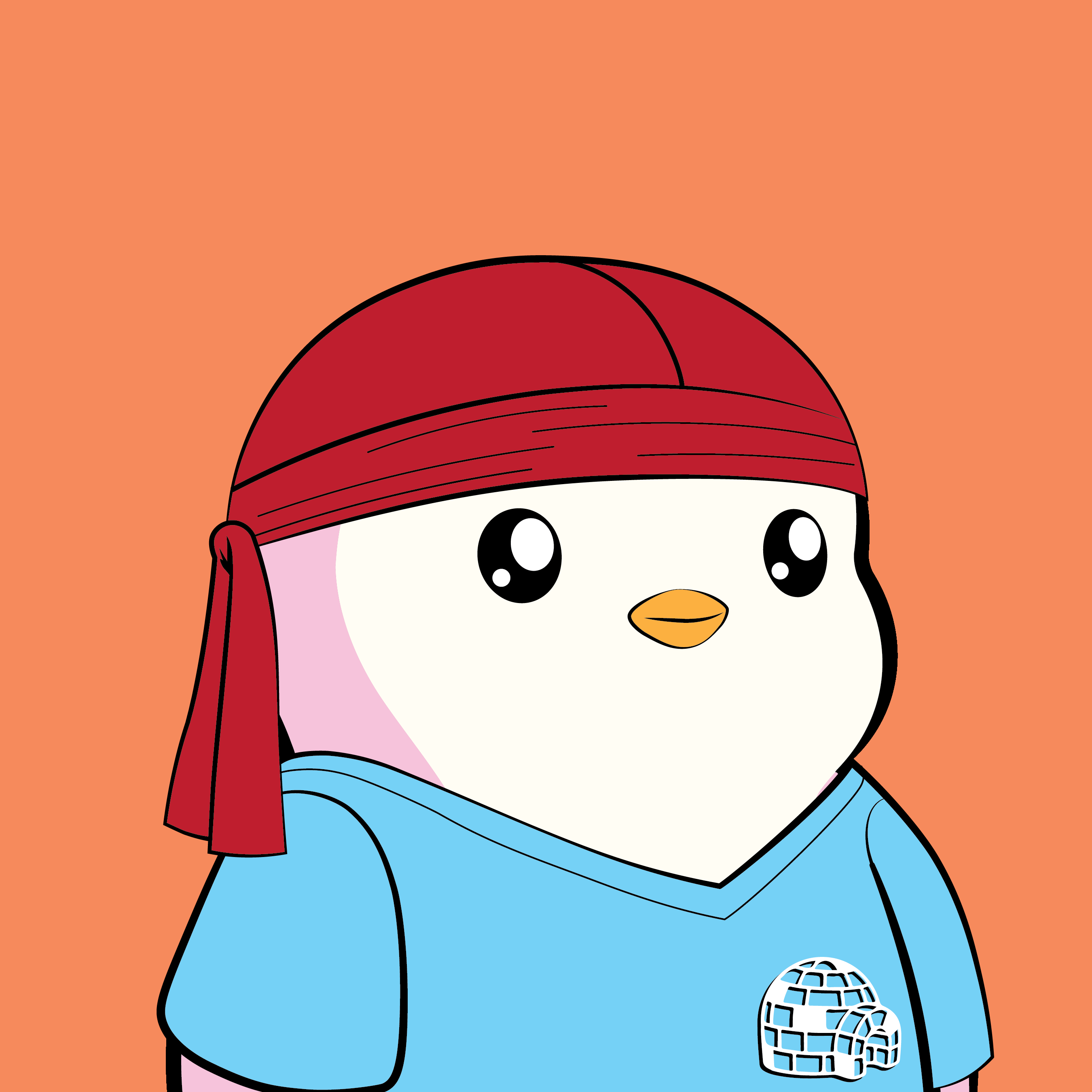 Pudgy Penguins - Pudgy Penguins - Pudgy Penguin #3222 - NFT # 3222