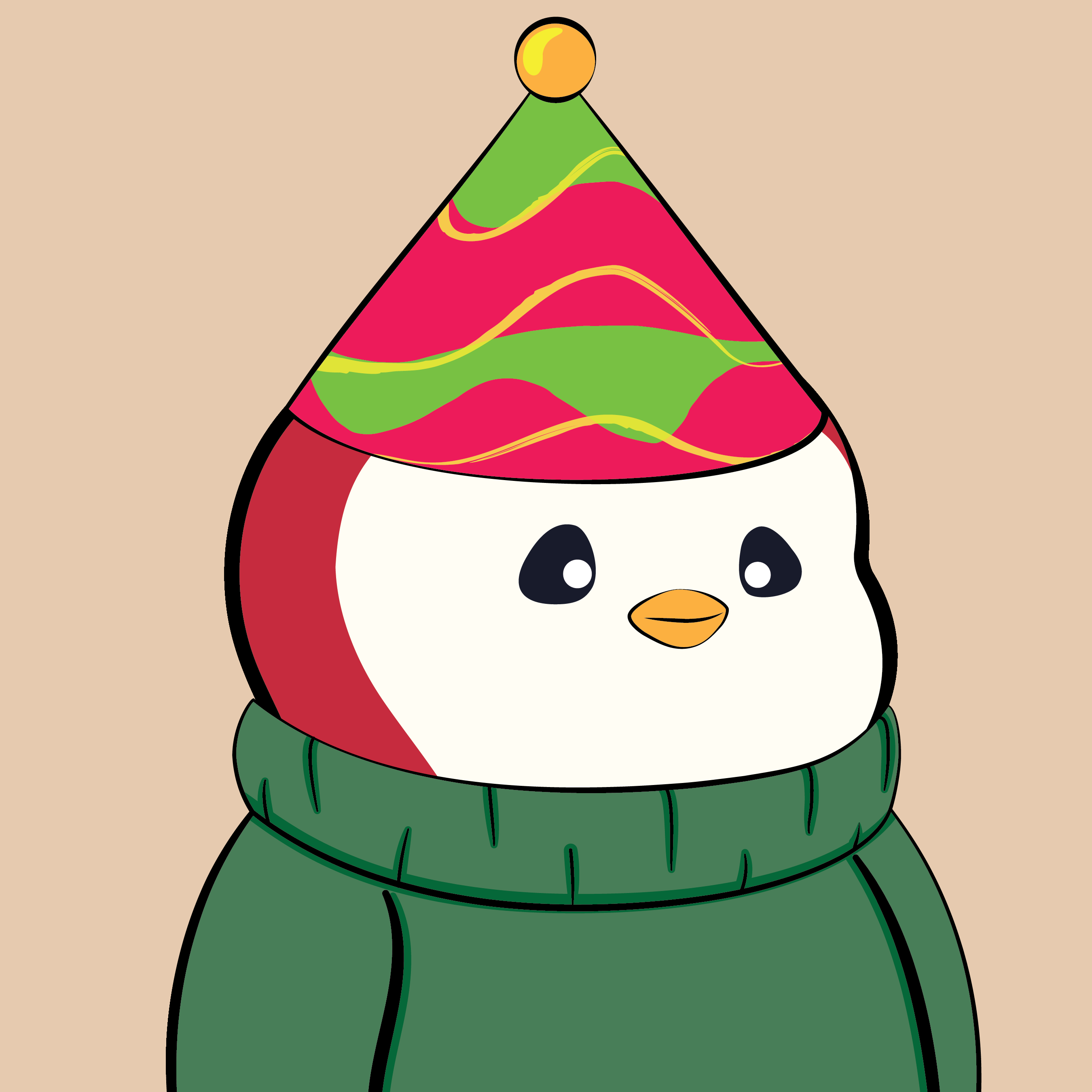 Pudgy Penguins - Pudgy Penguins - Pudgy Penguin #3292 - NFT # 3292