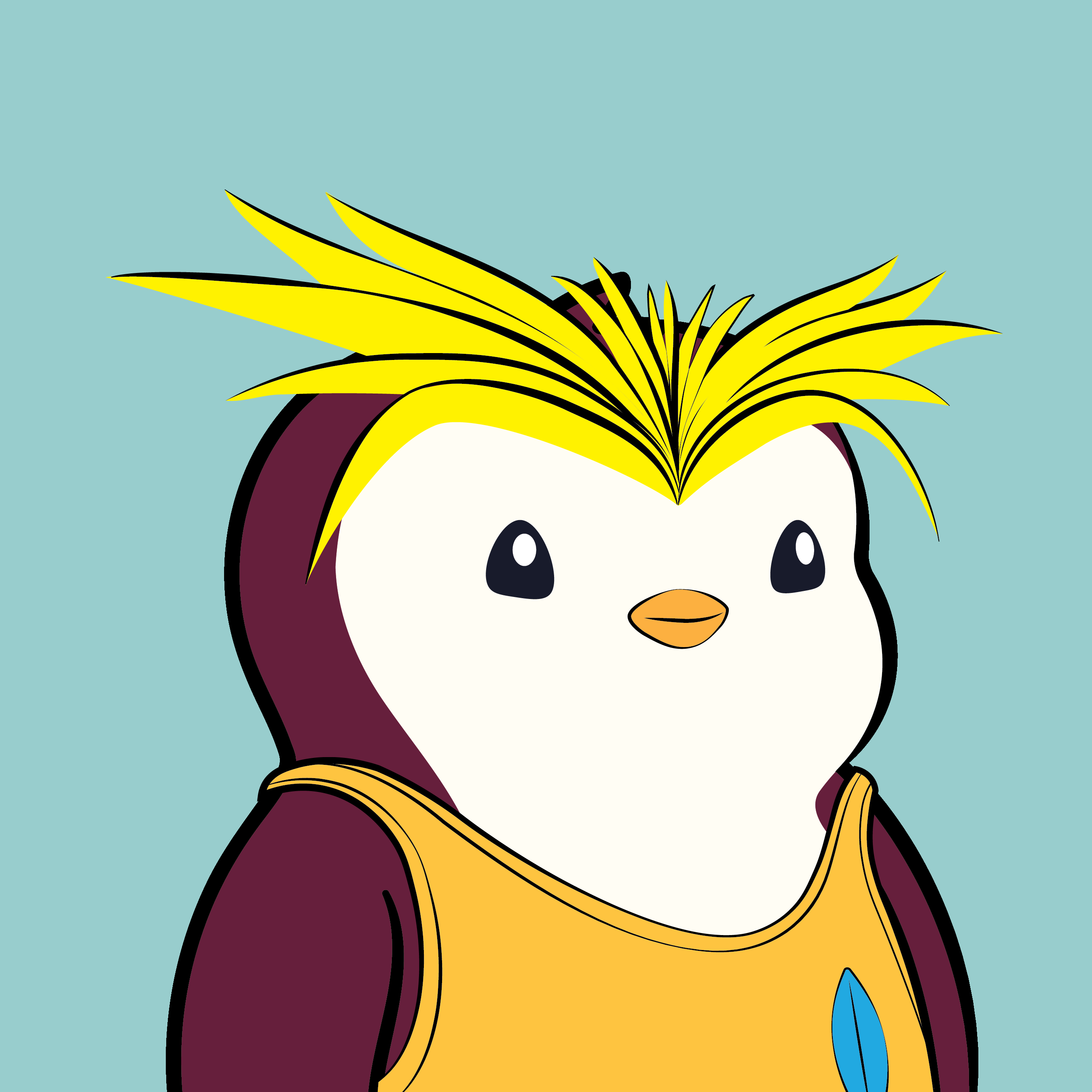 Pudgy Penguins - Pudgy Penguins - Pudgy Penguin #3296 - NFT # 3296