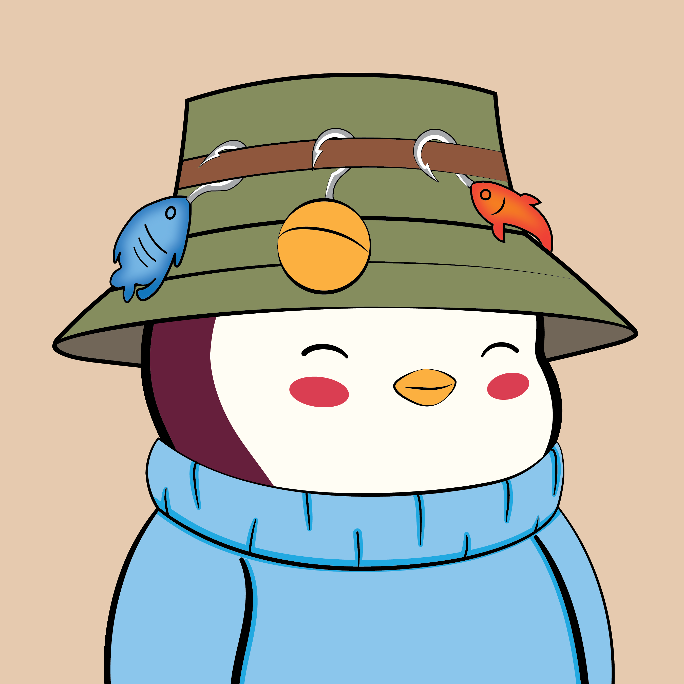 Pudgy Penguins - Pudgy Penguins - Pudgy Penguin #3395 - NFT # 3395