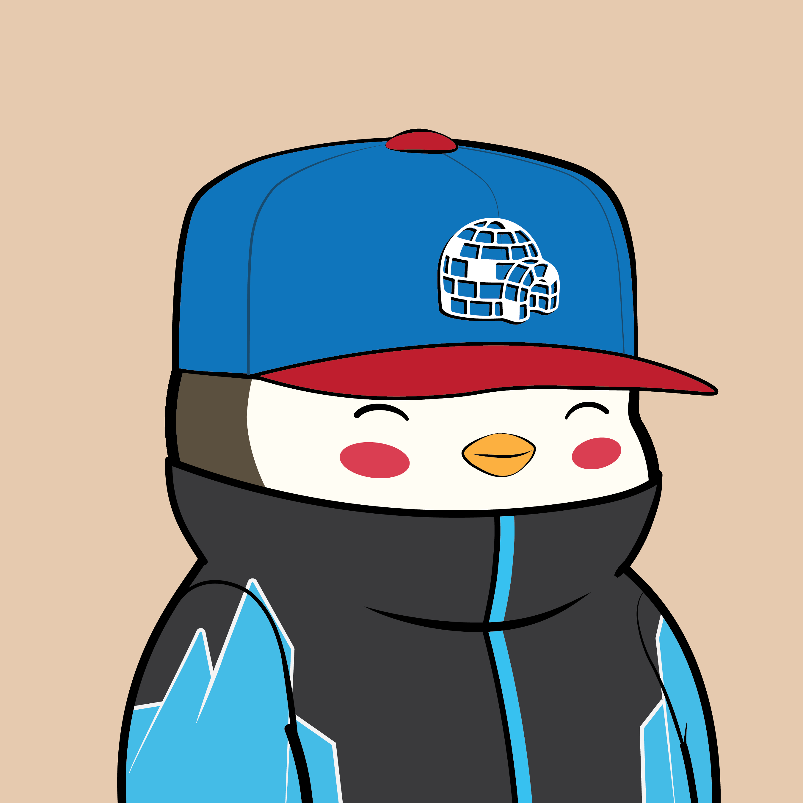 Pudgy Penguins - Pudgy Penguins - Pudgy Penguin #3443 - NFT # 3443