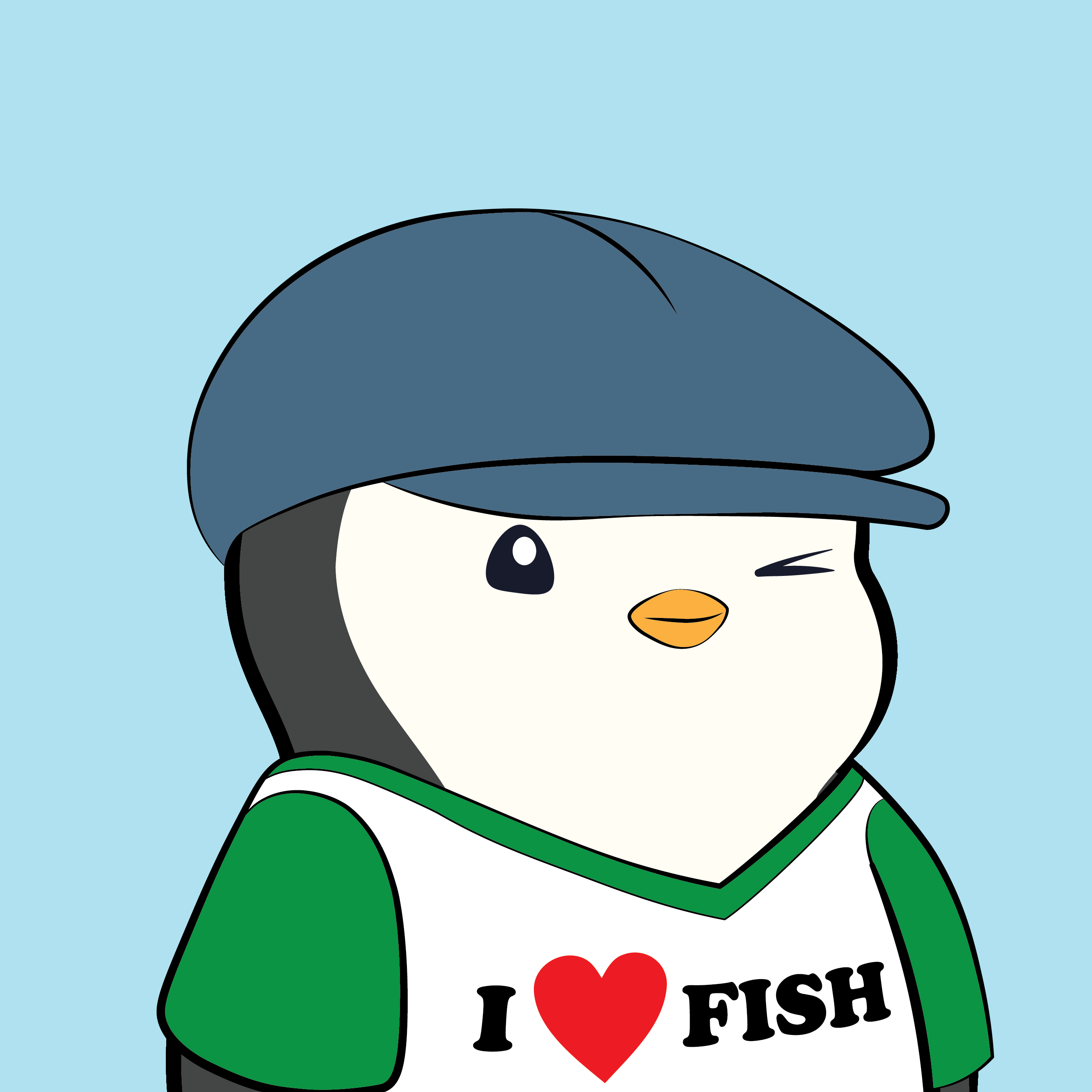 Pudgy Penguins - Pudgy Penguins - Pudgy Penguin #3447 - NFT # 3447