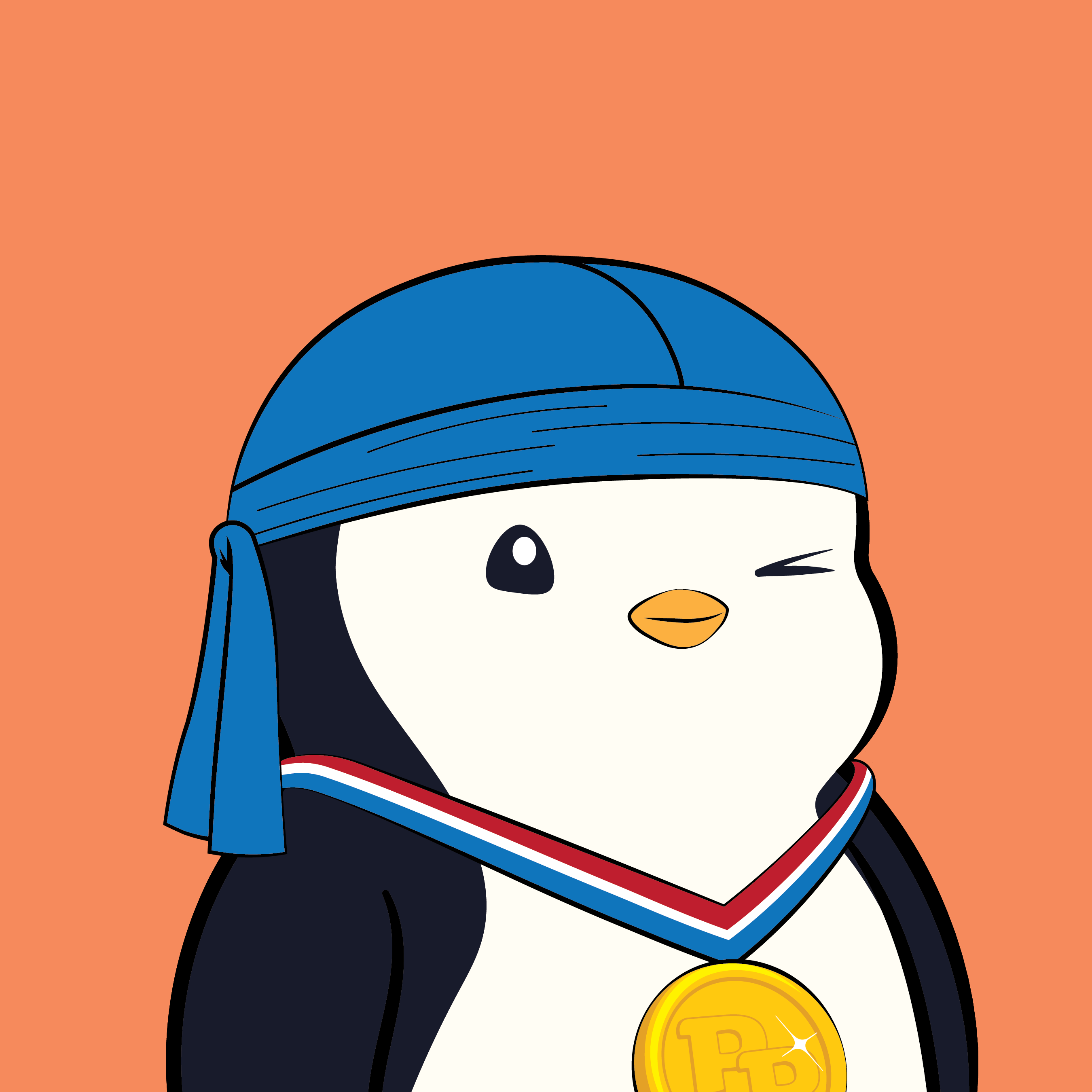 Pudgy Penguins - Pudgy Penguins - Pudgy Penguin #3615 - NFT # 3615