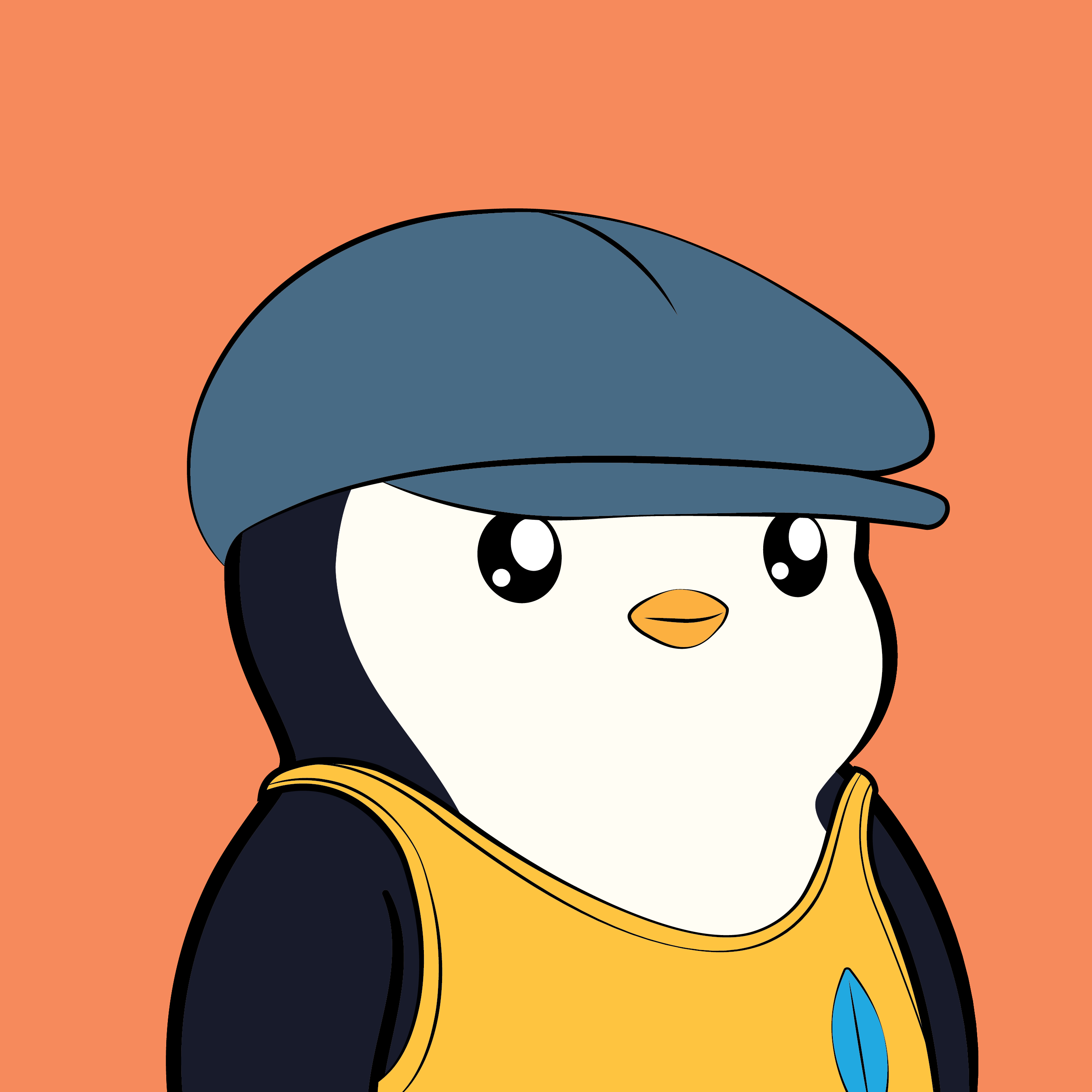 Pudgy Penguins - Pudgy Penguins - Pudgy Penguin #3654 - NFT # 3654