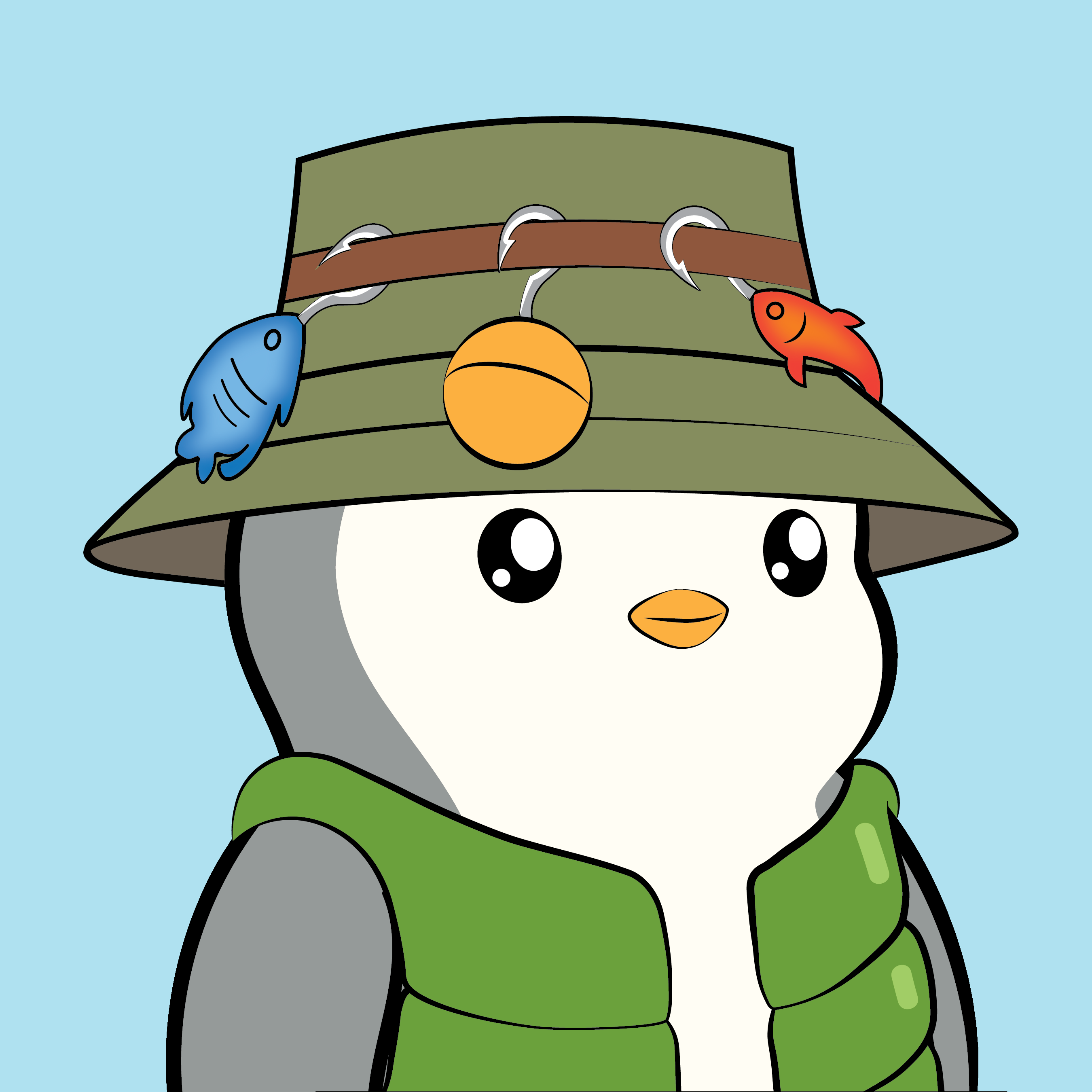 Pudgy Penguins - Pudgy Penguins - Pudgy Penguin #3695 - NFT # 3695