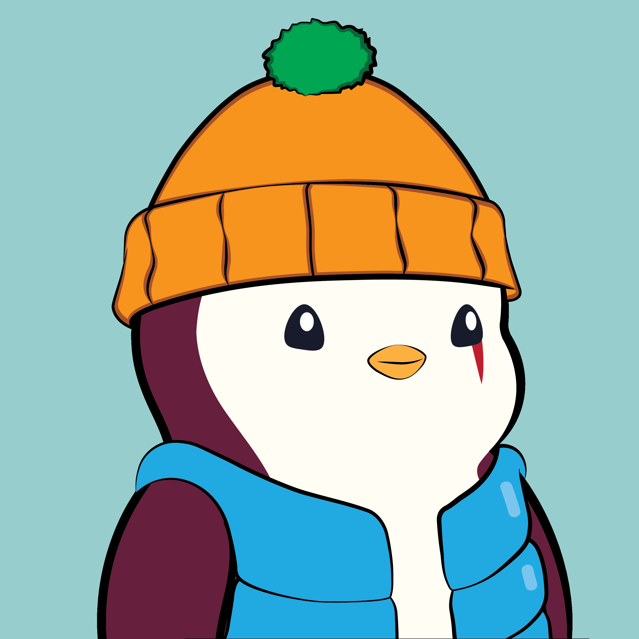 Pudgy Penguins - Pudgy Penguins - Pudgy Penguin #3721 - NFT # 3721