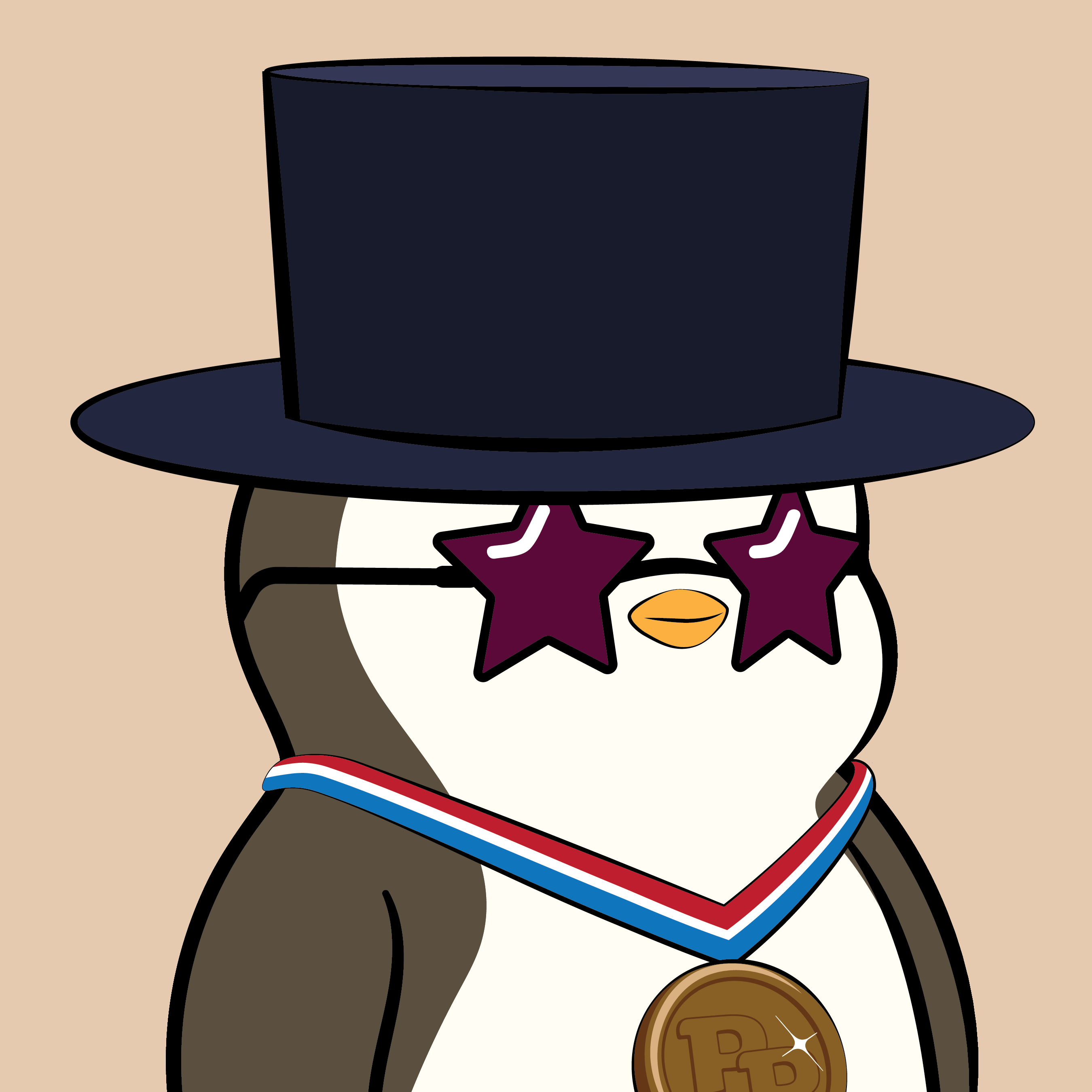 Pudgy Penguins - Pudgy Penguins - Pudgy Penguin #3724 - NFT # 3724