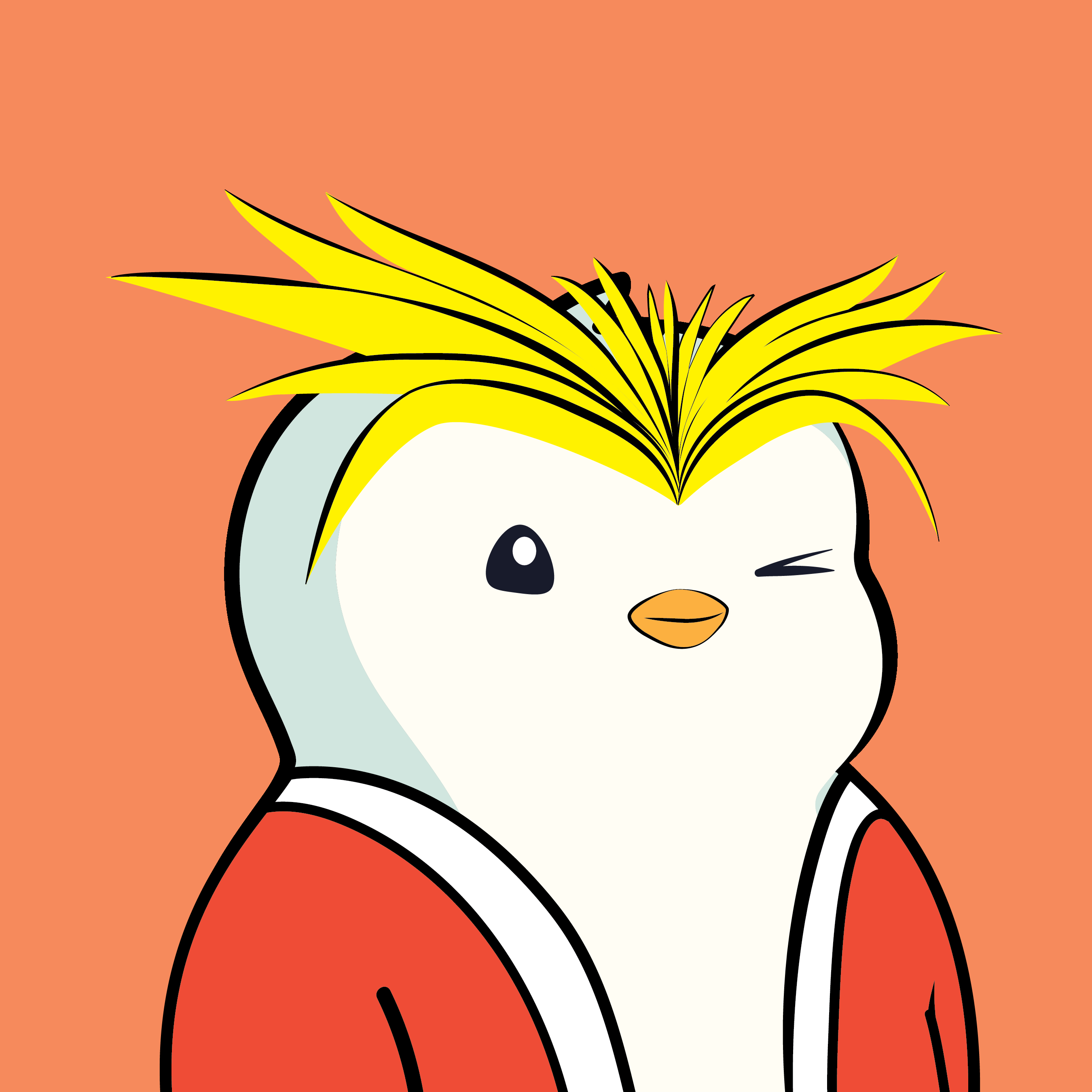 Pudgy Penguins - Pudgy Penguins - Pudgy Penguin #3735 - NFT # 3735