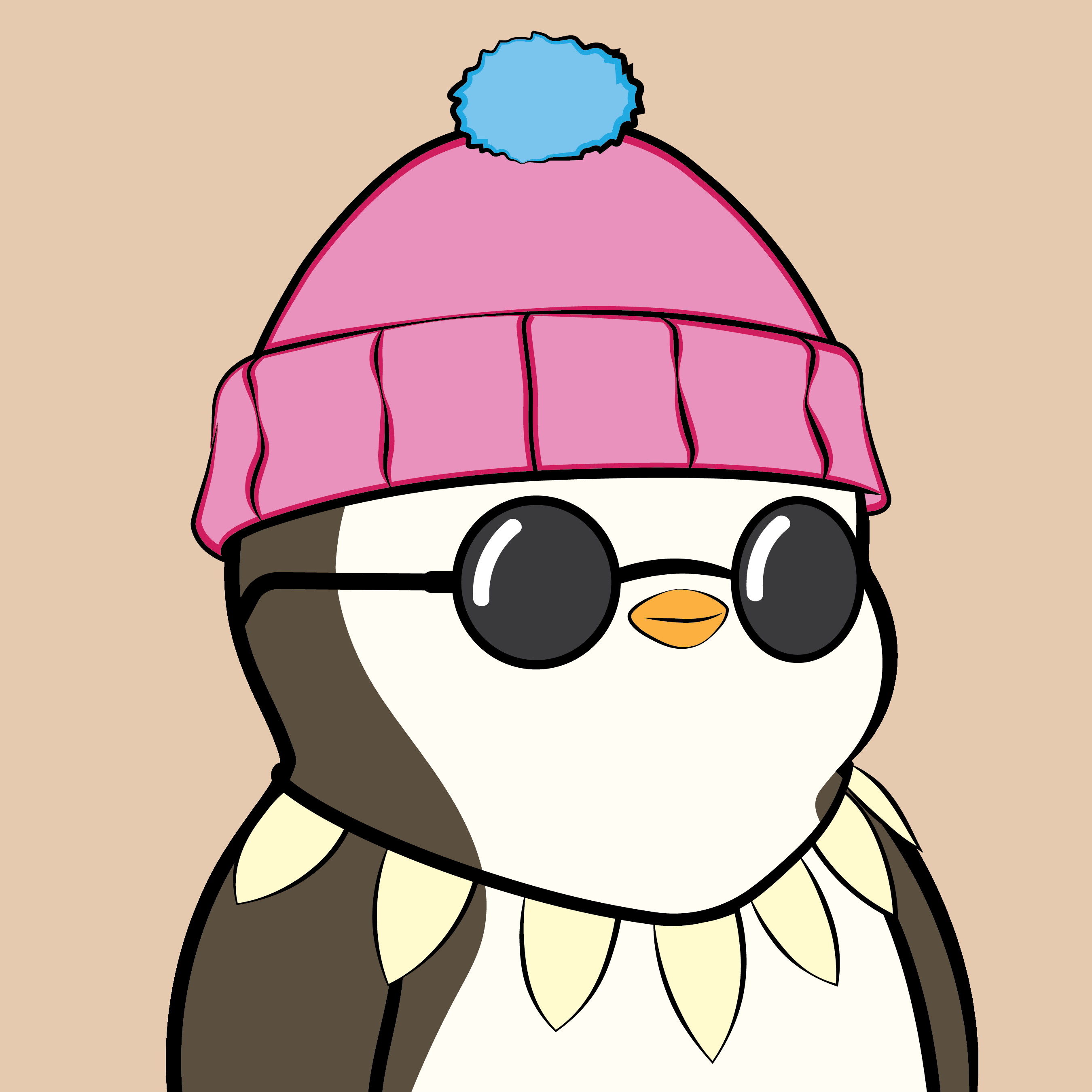 Pudgy Penguins - Pudgy Penguins - Pudgy Penguin #3837 - NFT # 3837