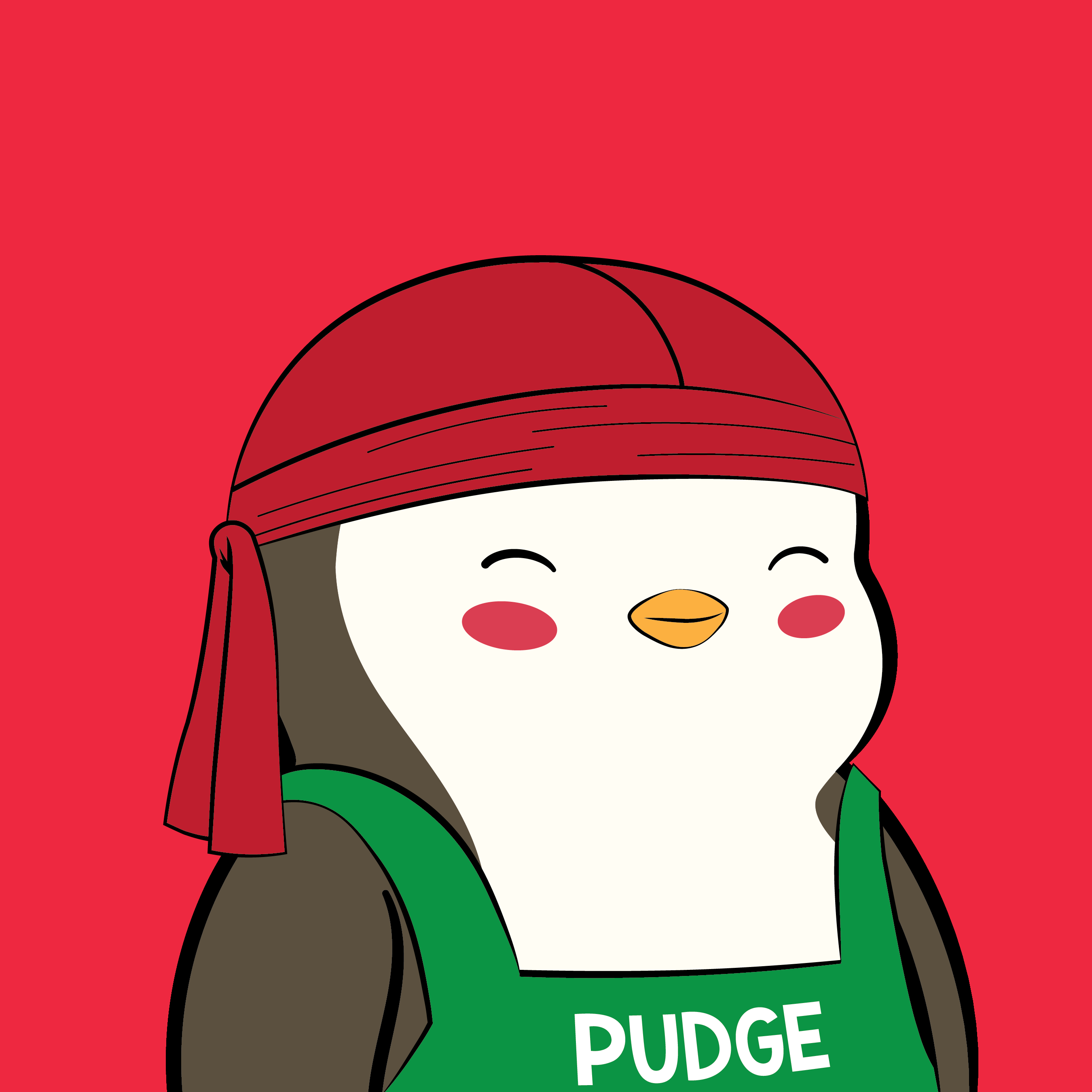 Pudgy Penguins - Pudgy Penguins - Pudgy Penguin #3840 - NFT # 3840