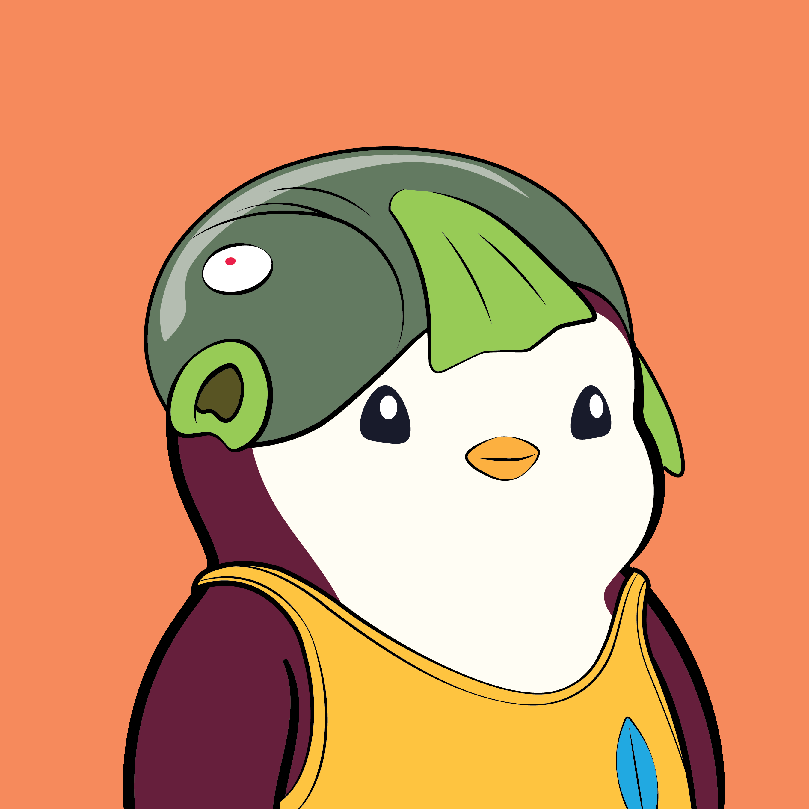 Pudgy Penguins - Pudgy Penguins - Pudgy Penguin #3845 - NFT # 3845