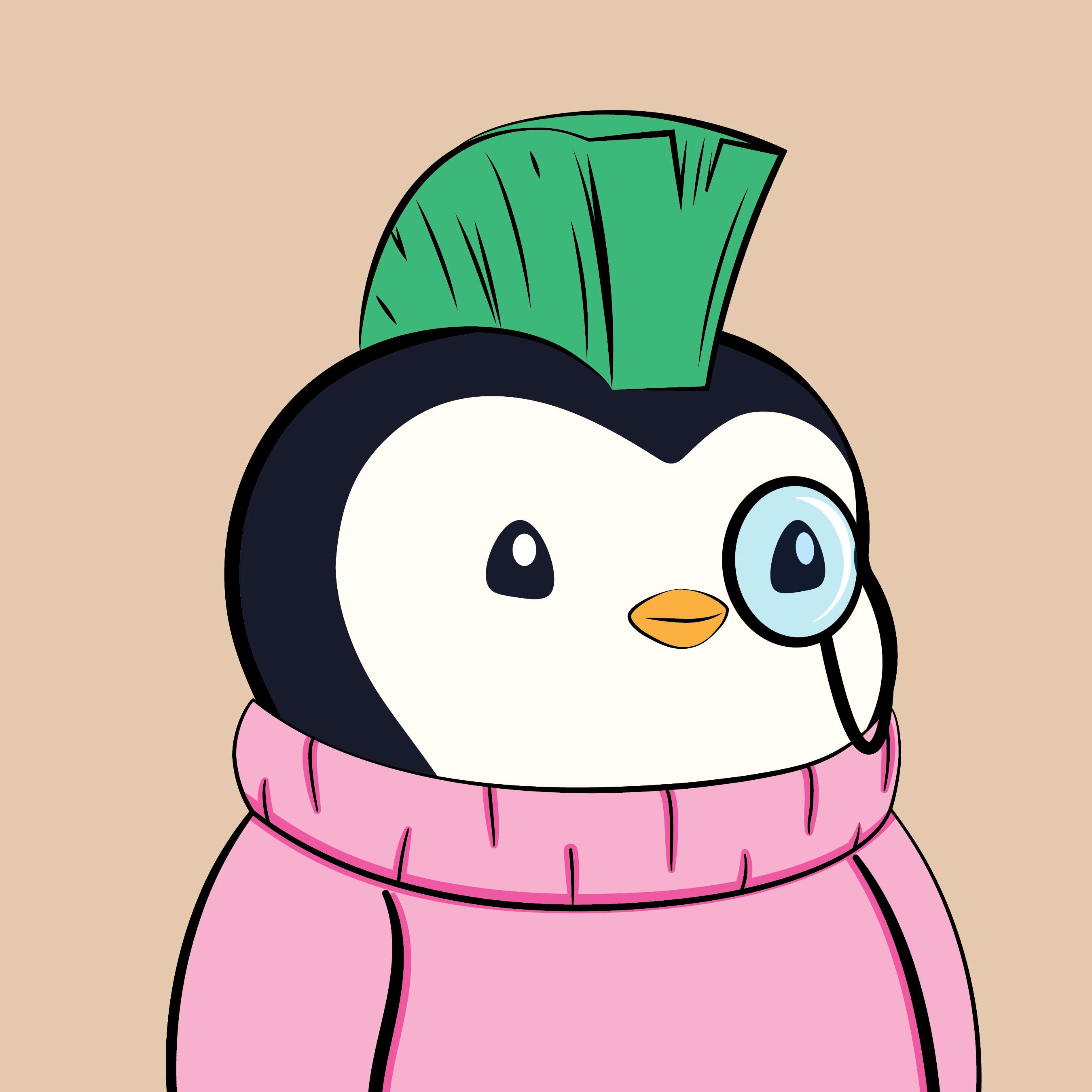 Pudgy Penguins - Pudgy Penguins - Pudgy Penguin #3860 - NFT # 3860