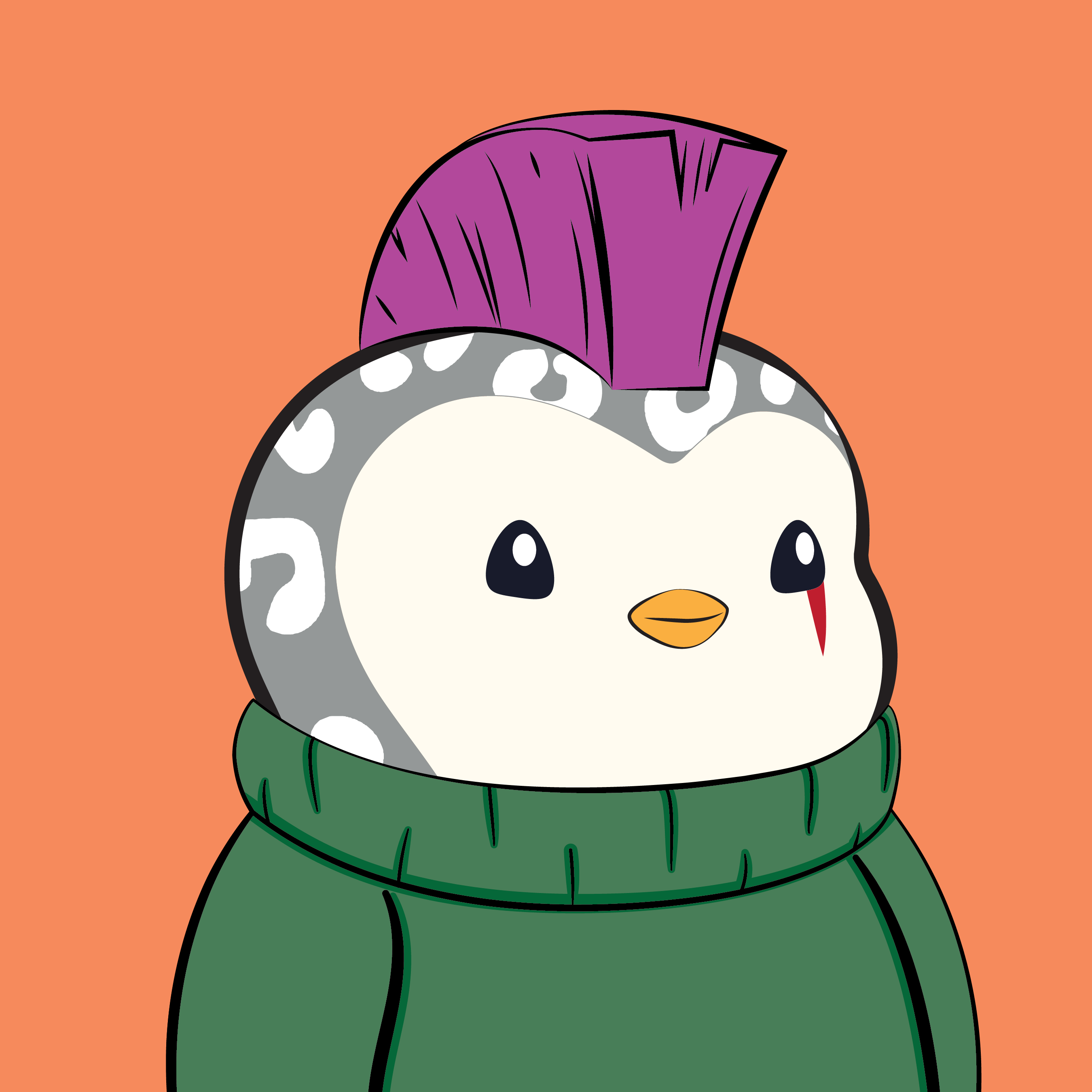 Pudgy Penguins - Pudgy Penguins - Pudgy Penguin #3871 - NFT # 3871