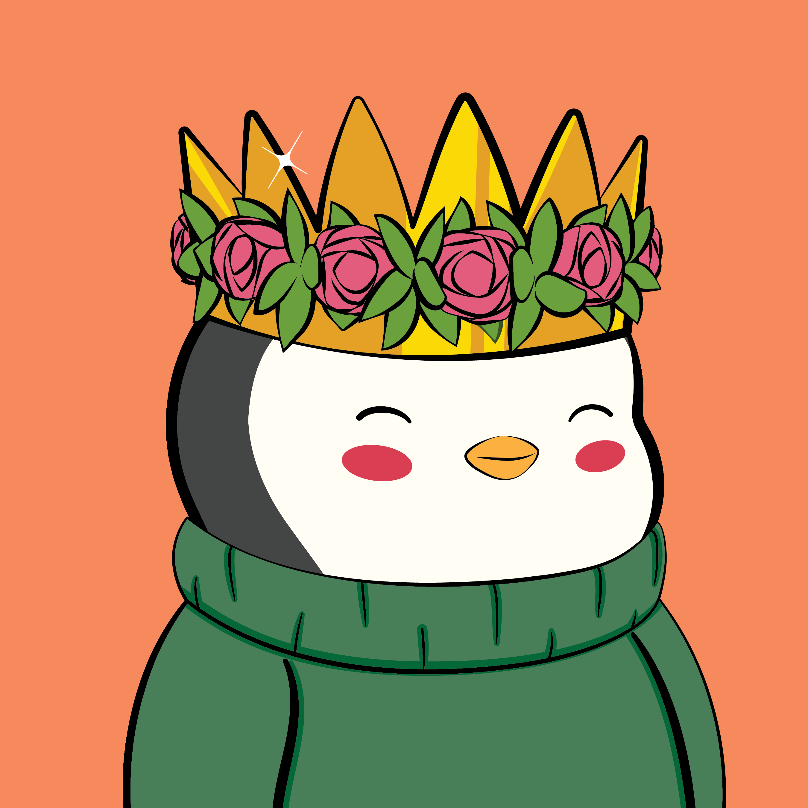 Pudgy Penguins - Pudgy Penguins - Pudgy Penguin #3910 - NFT # 3910