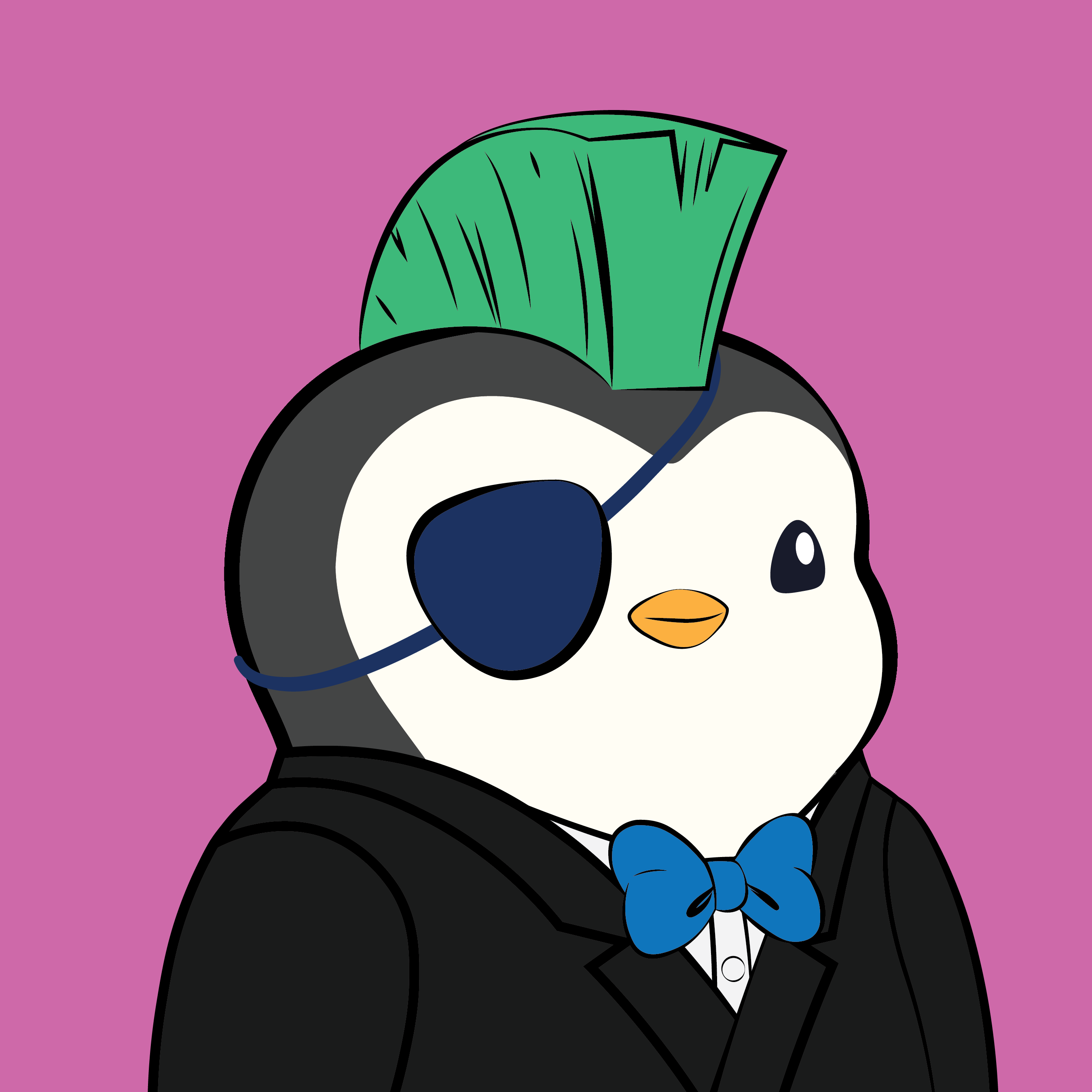 Pudgy Penguins - Pudgy Penguins - Pudgy Penguin #3927 - NFT # 3927