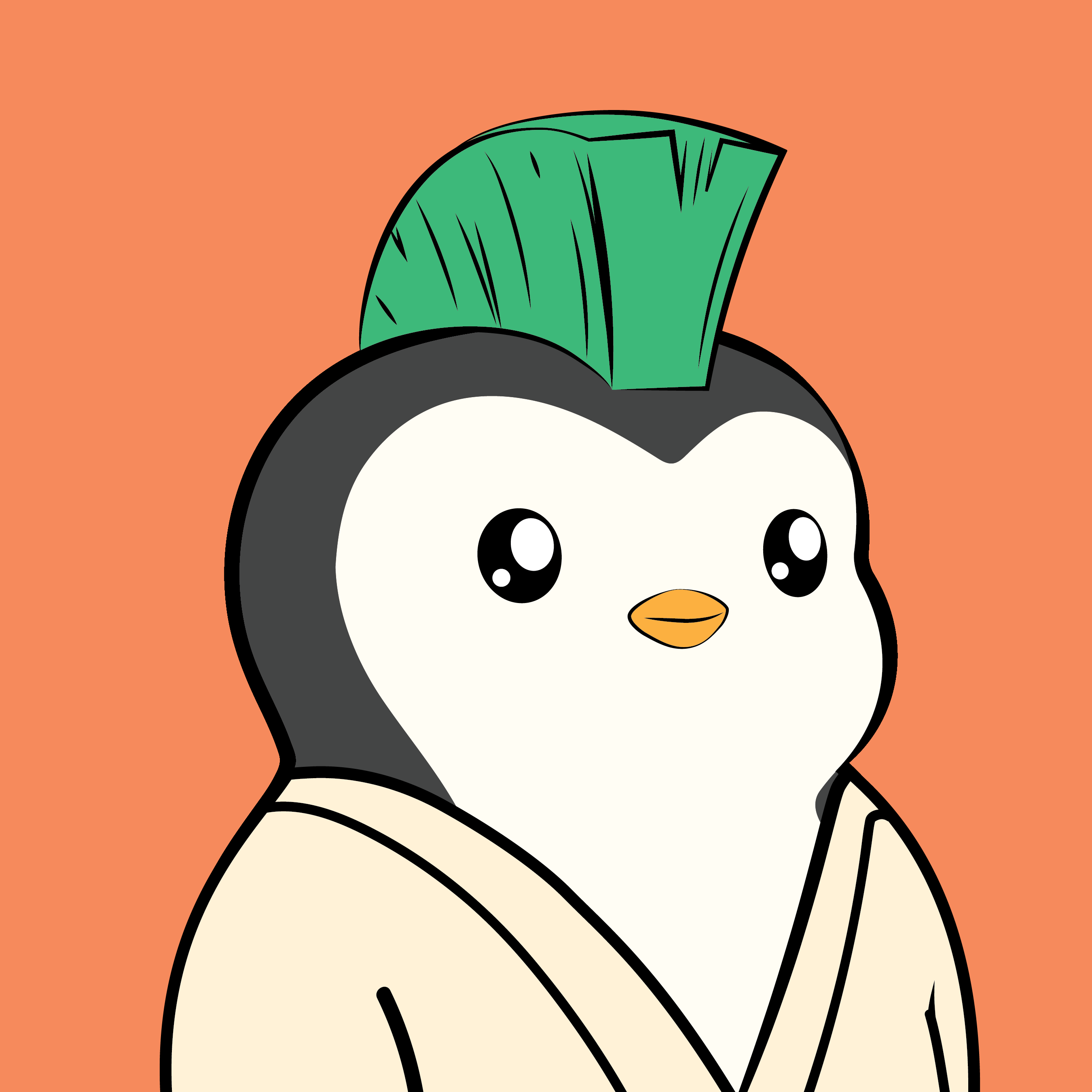 Pudgy Penguins - Pudgy Penguins - Pudgy Penguin #3990 - NFT # 3990